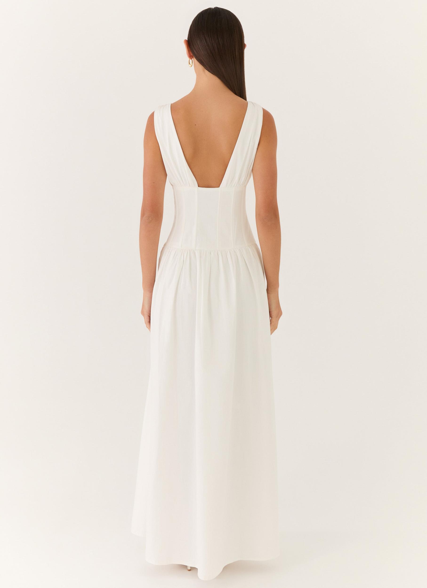 South Of France Maxi Dress Pink Petite Product Image