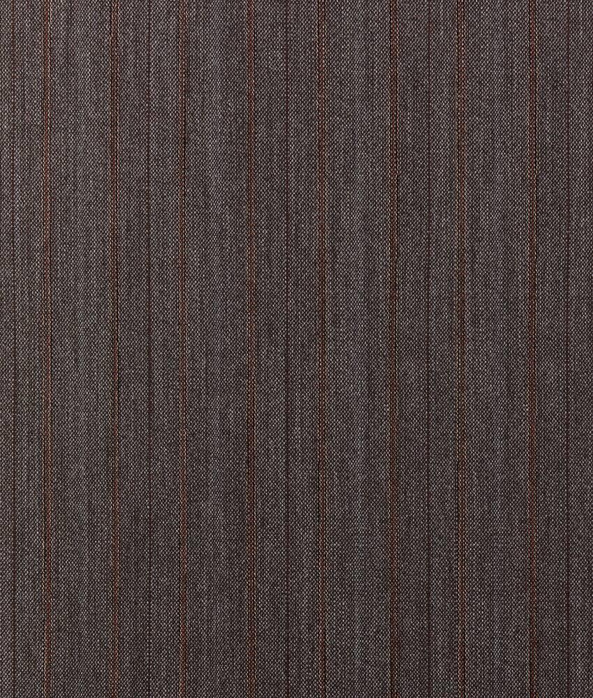 Women's Wool Subtle Stripe Skirt Trousers in Grey/brown melange Product Image