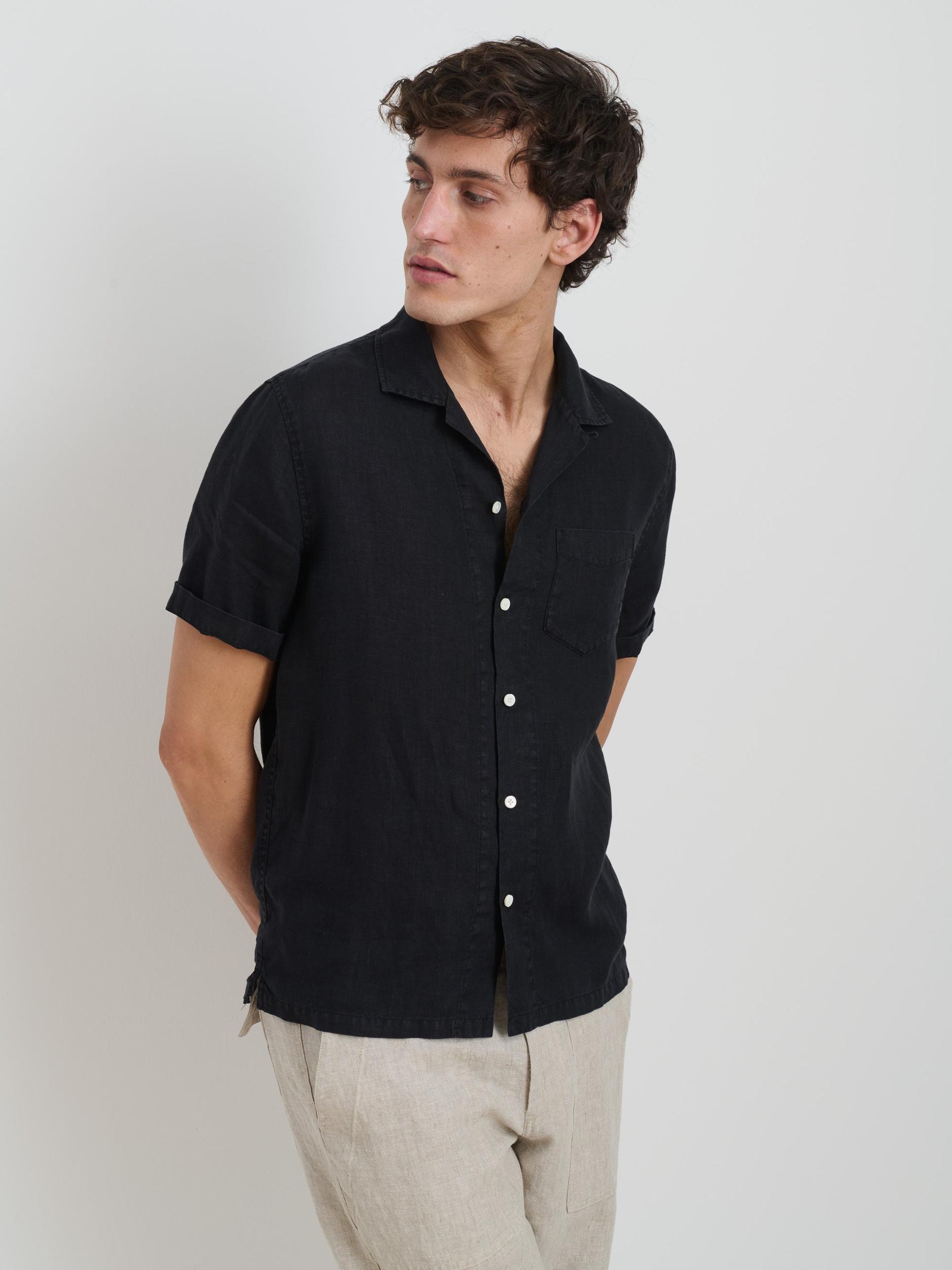 Garment Dyed Pull On Field Short In Linen Product Image