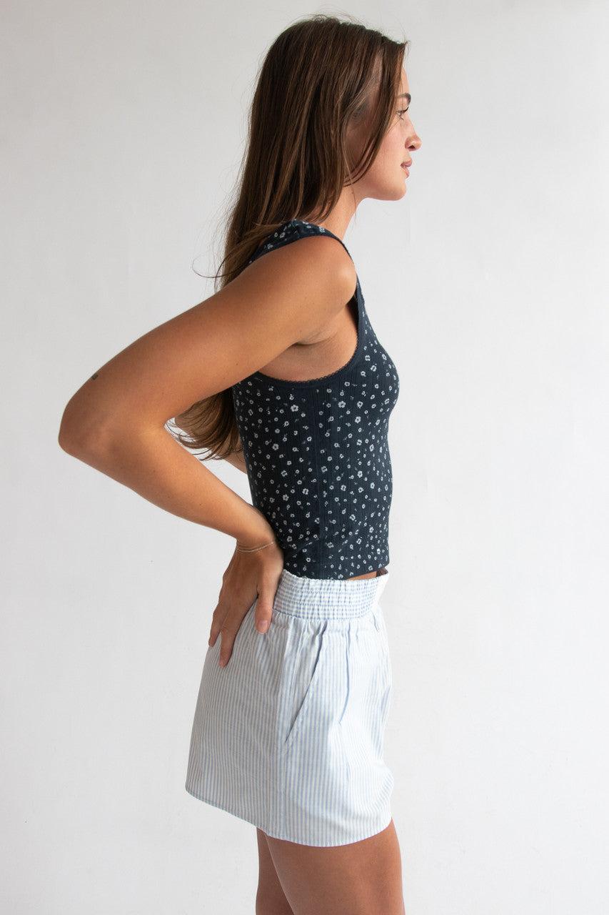Ditsy Floral Seamless Tank Top Product Image