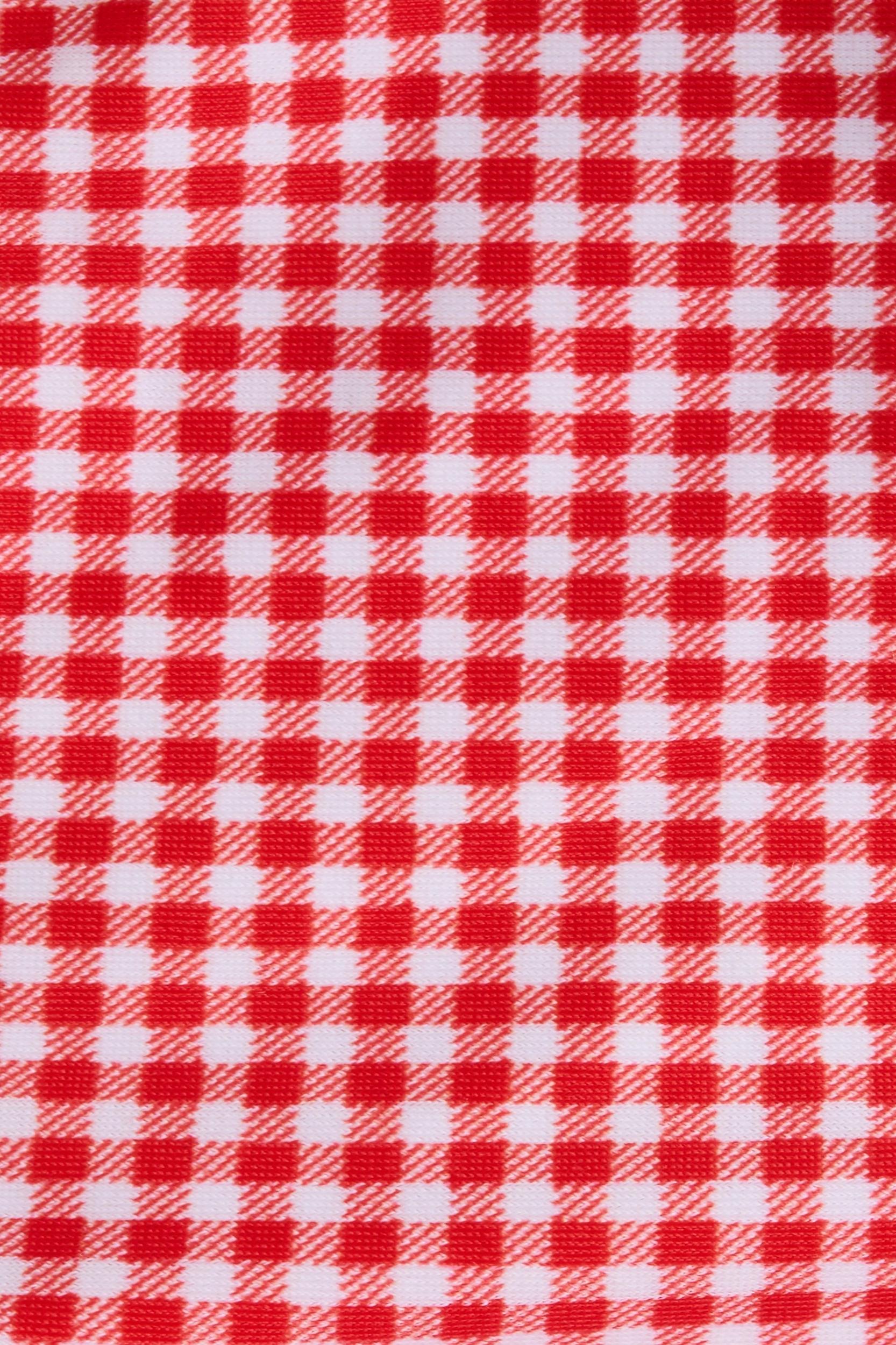 Esterel Bikini Bottom Gingham Red - Final Sale Product Image