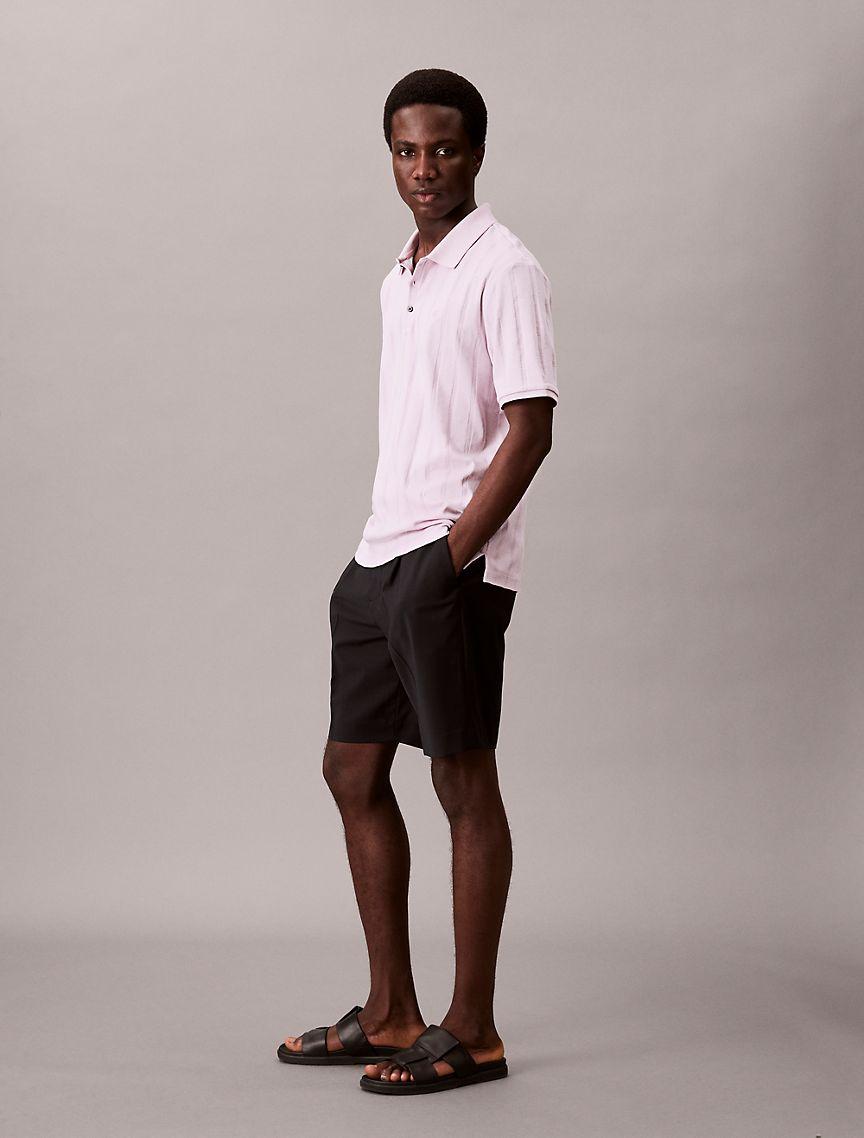 Variegated Rib Classic Polo Shirt  Product Image