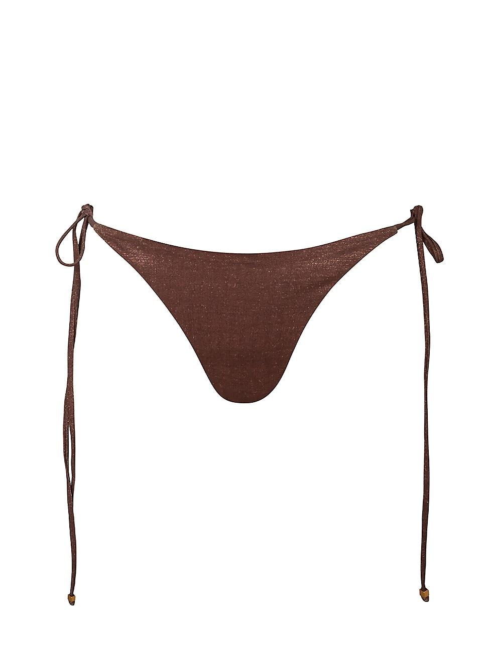 Womens Islote Raffaela Shimmer Bikini Bottom Product Image