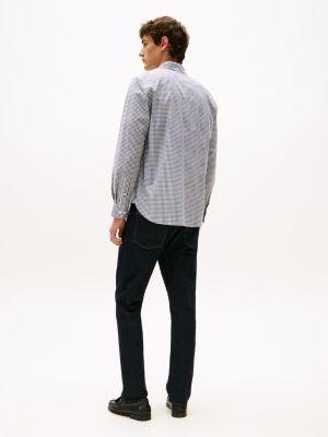 Regular Fit Gingham Print All-Day Shirt Product Image