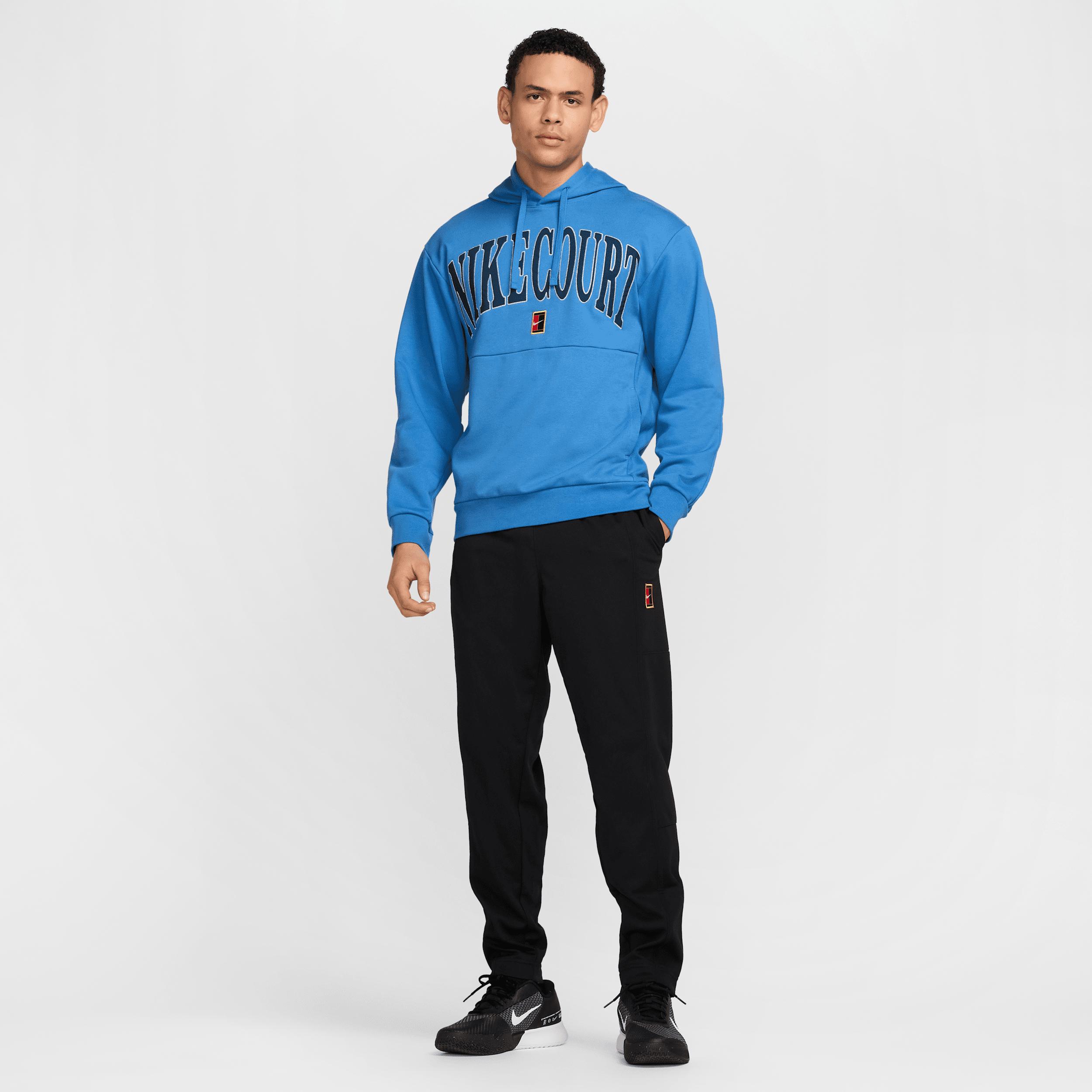 Nike Men's Court Heritage Dri-FIT Fleece Tennis Hoodie Product Image
