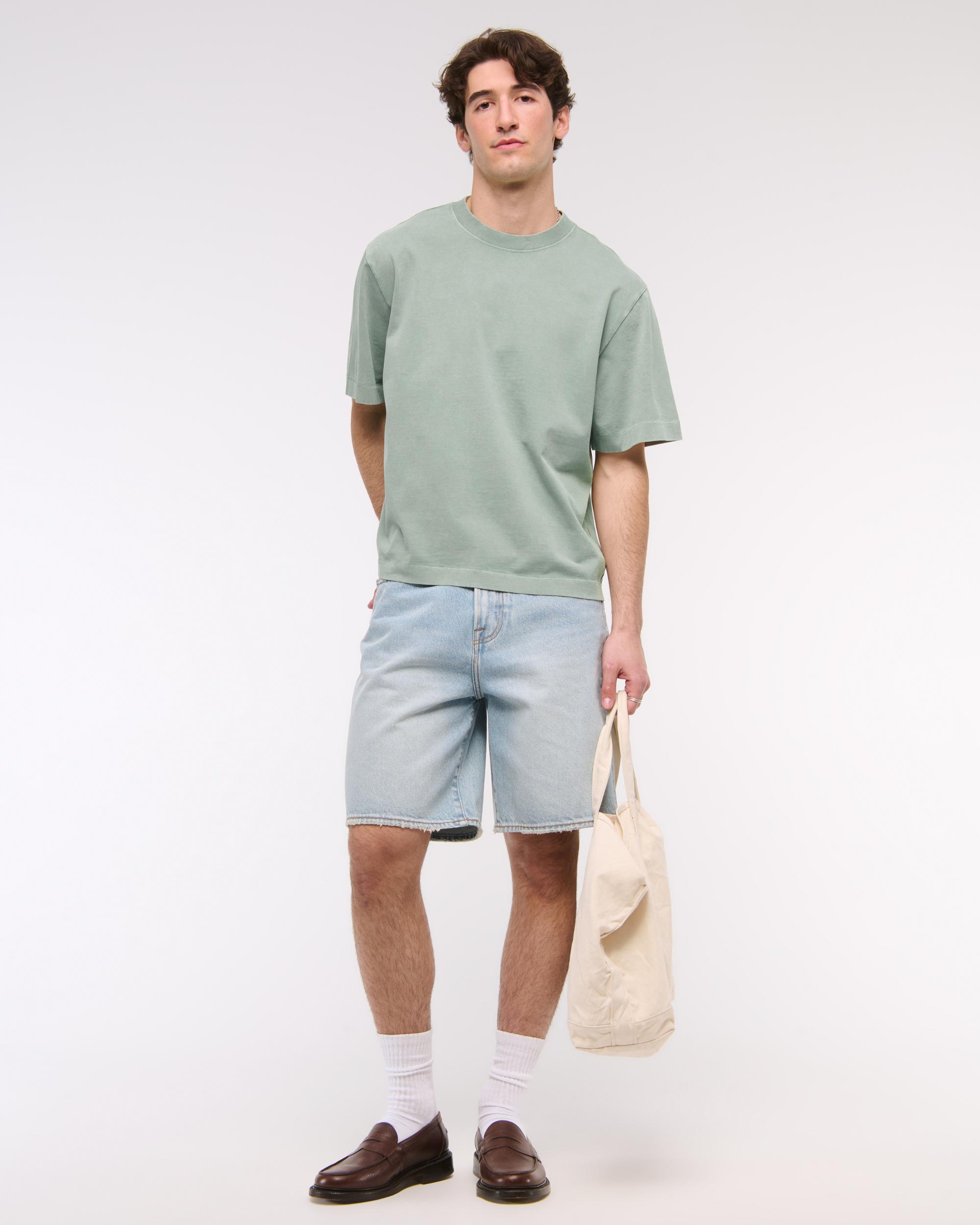 Premium Heavyweight Cropped Tee Product Image