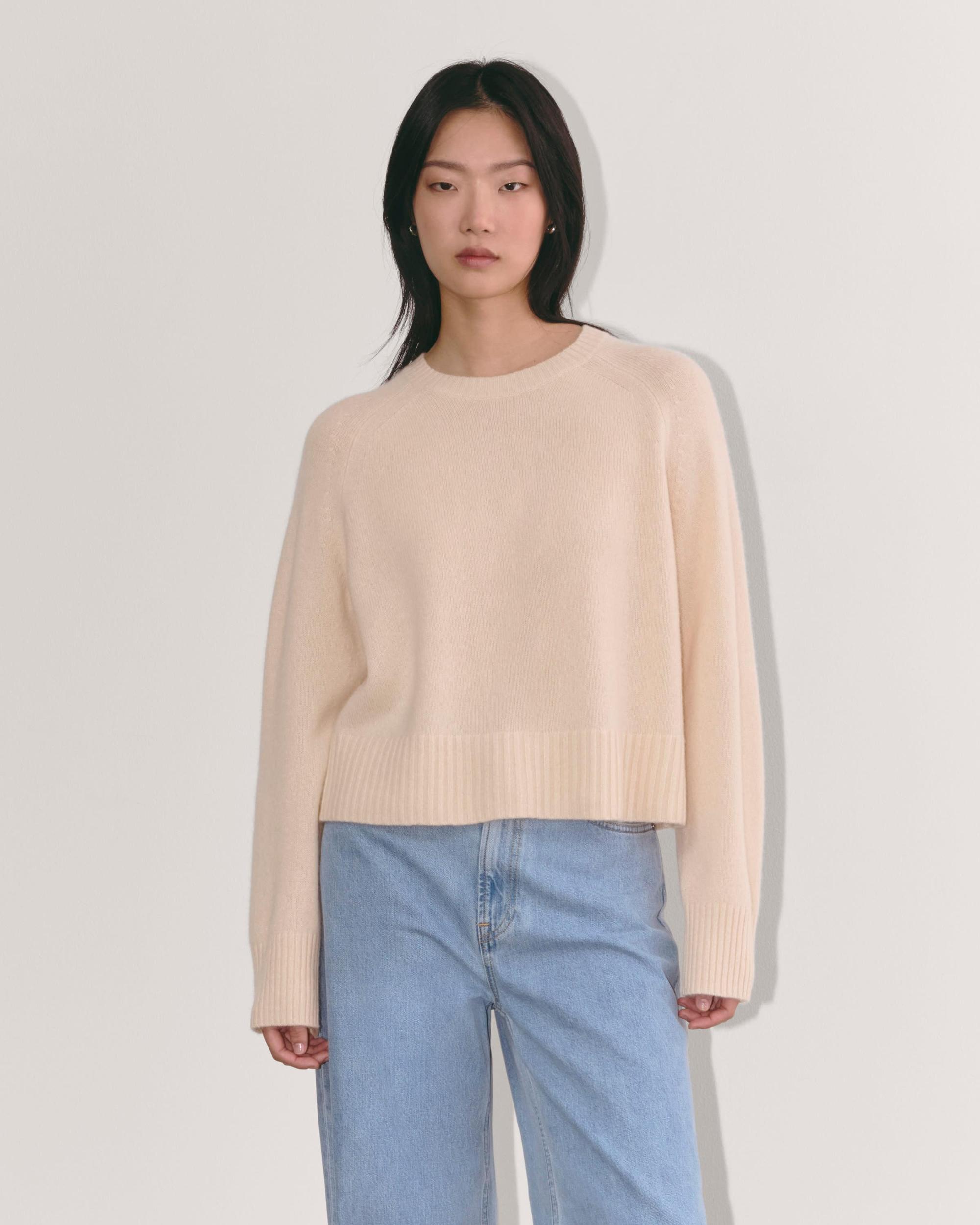 Womens Boxy Crew in Cashmere Sweater by Everlane Product Image