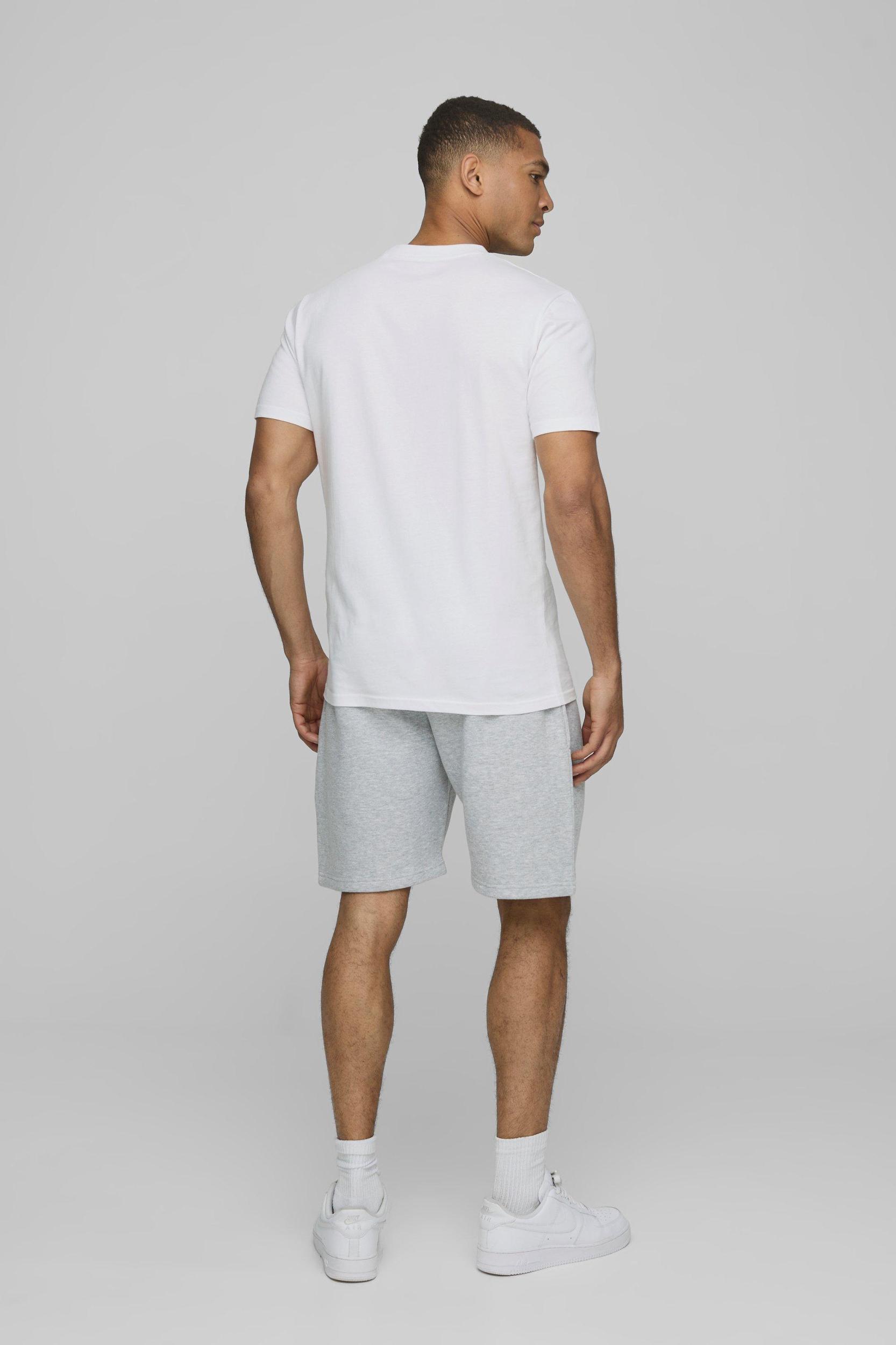 Relaxed Fit Man Double Waistband Shorts | boohooMAN USA Product Image