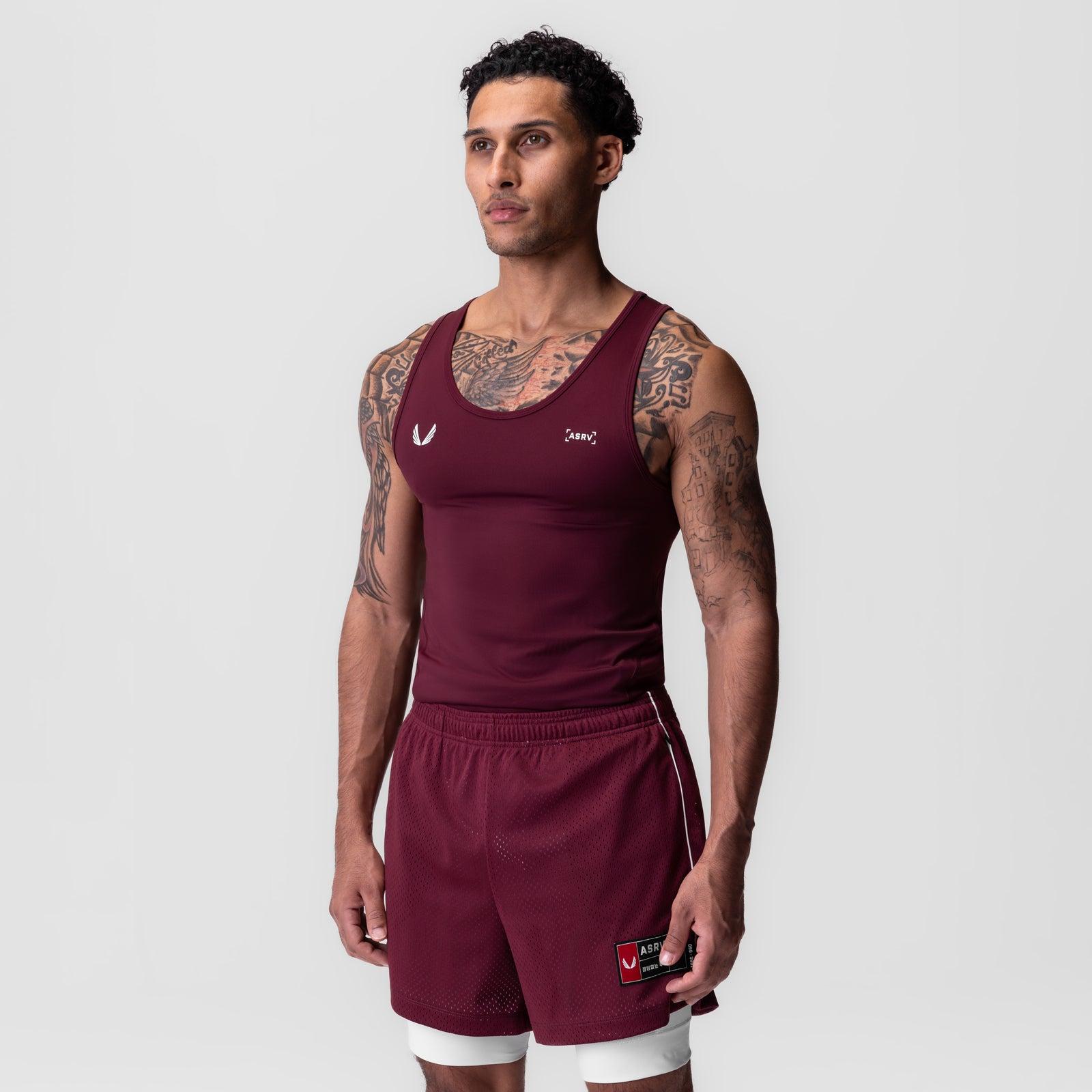 0985. WarpFlexx-Lite® Slim Tank - Crimson Product Image