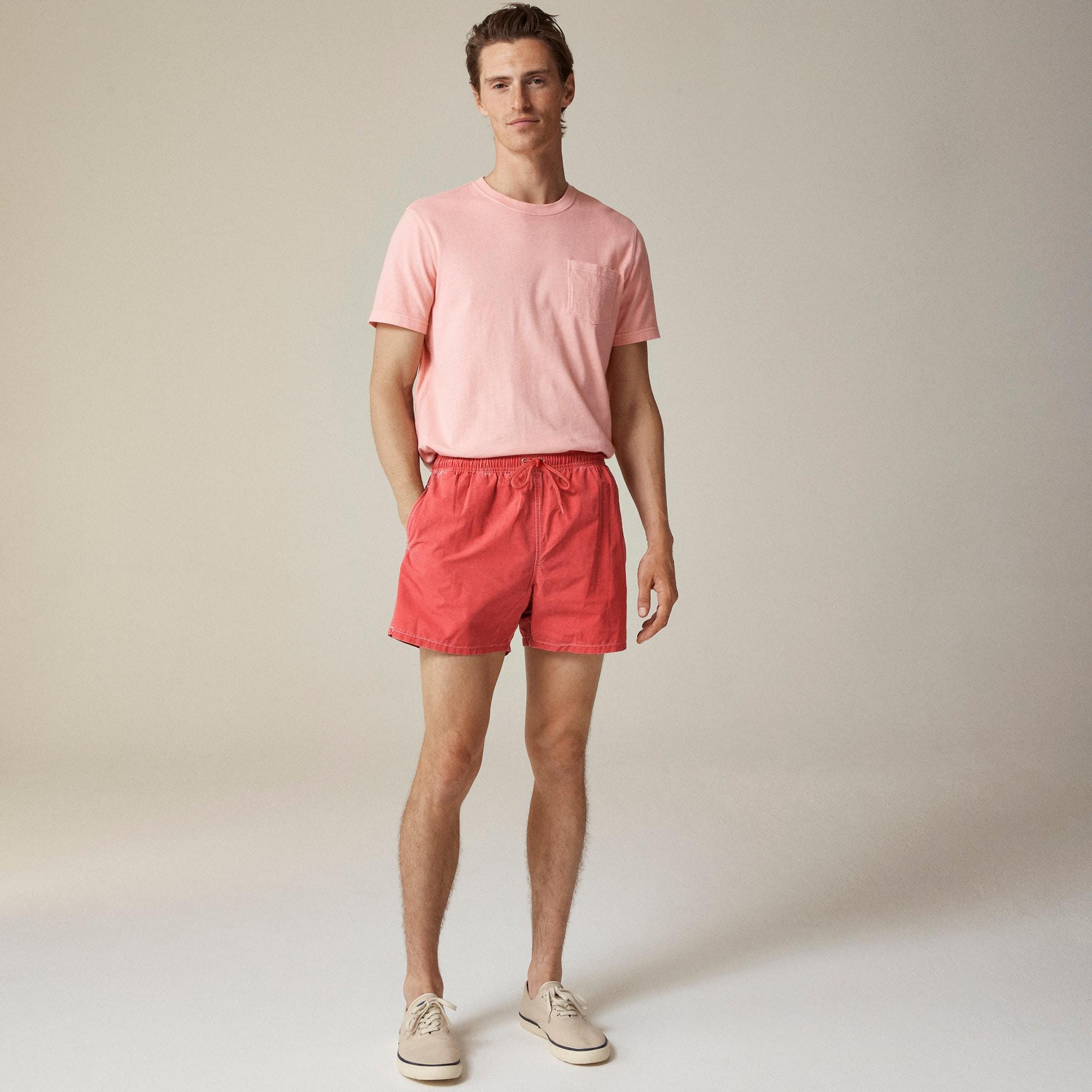 5" pigment-dyed swim trunk Product Image