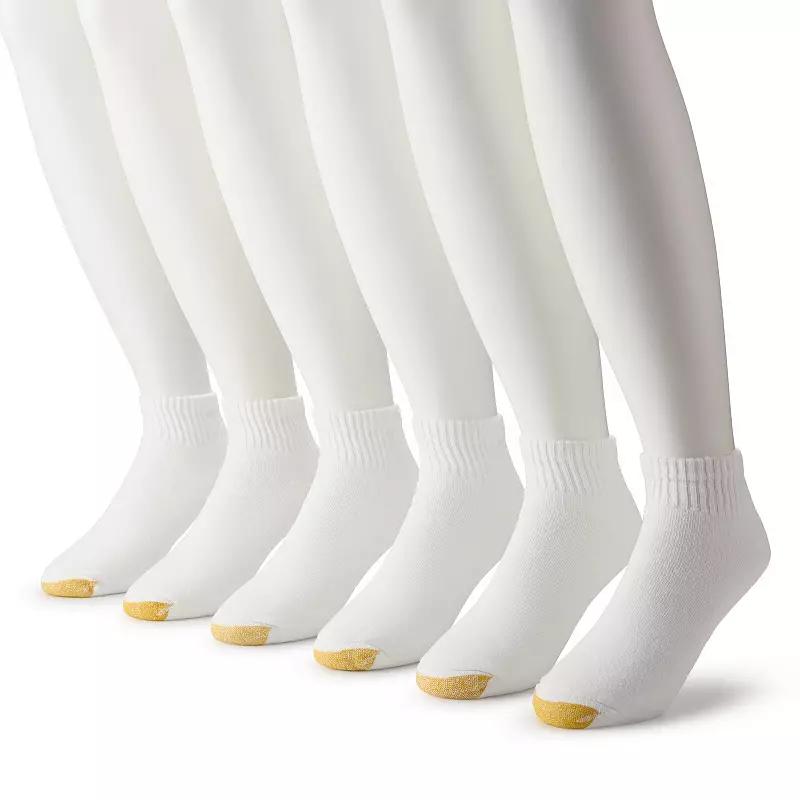 Cotton Cushion Ankle Socks 6-Pack Product Image