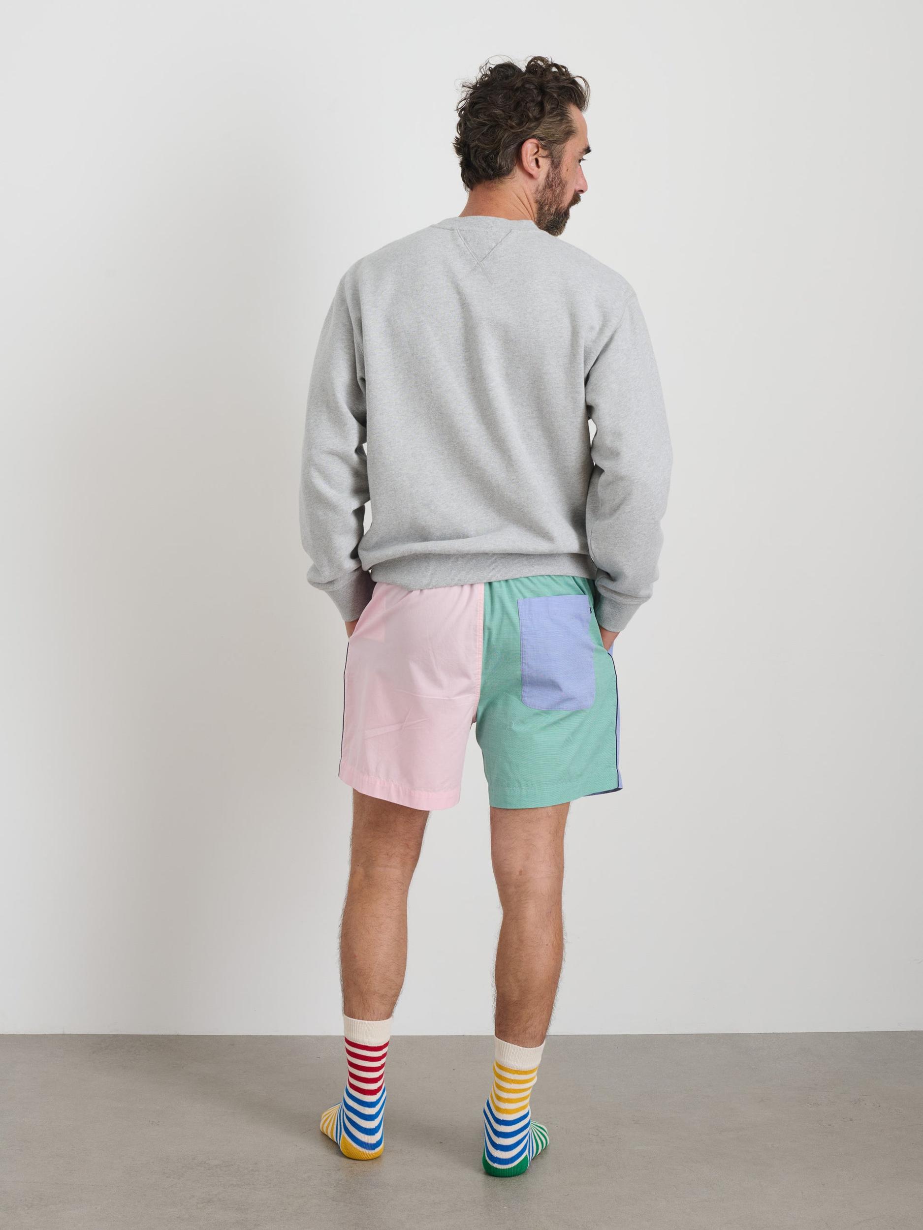 P'Jimmies Sleep Short in Colorblock Product Image