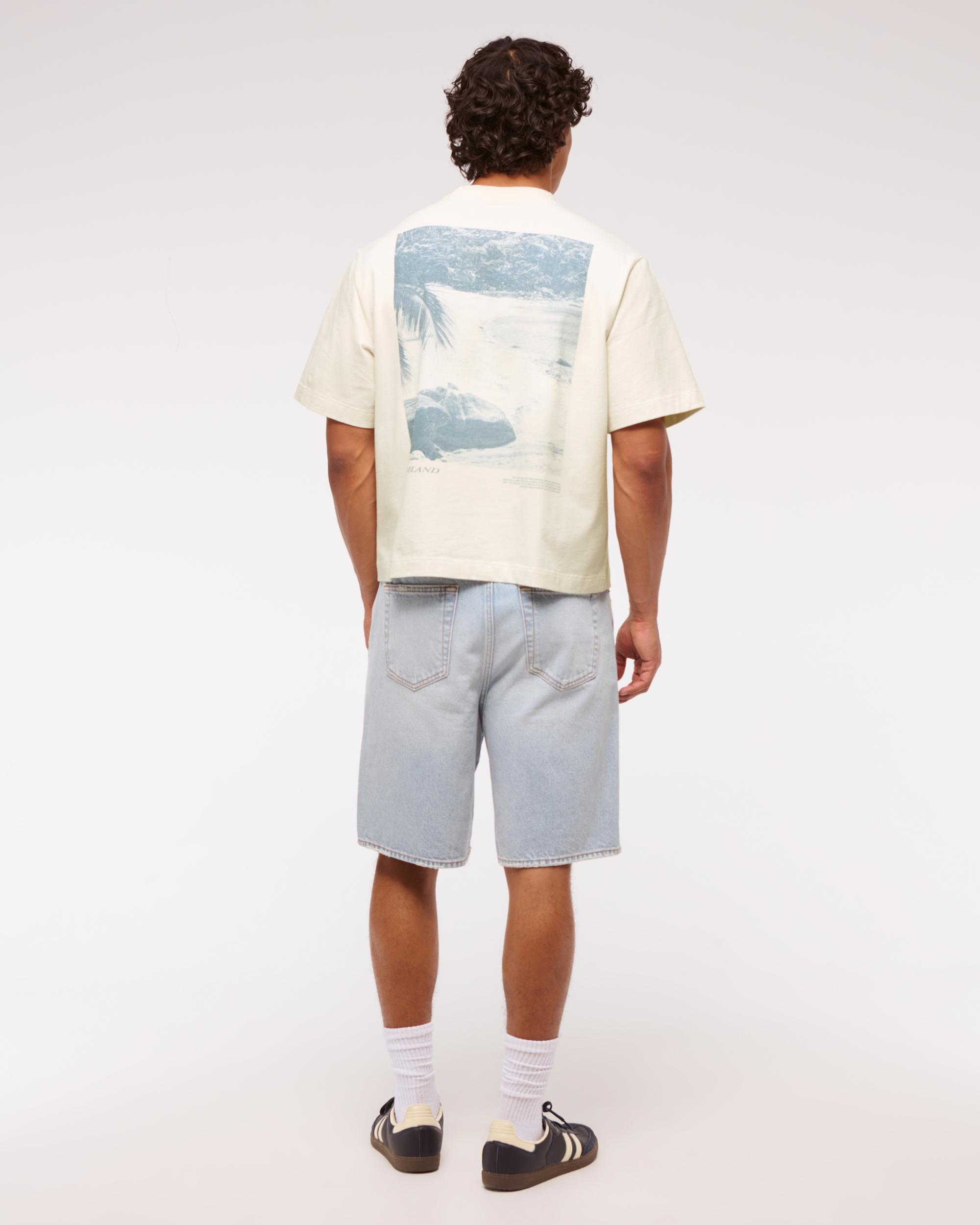 Premium Heavyweight Cropped Thailand Graphic Tee Product Image