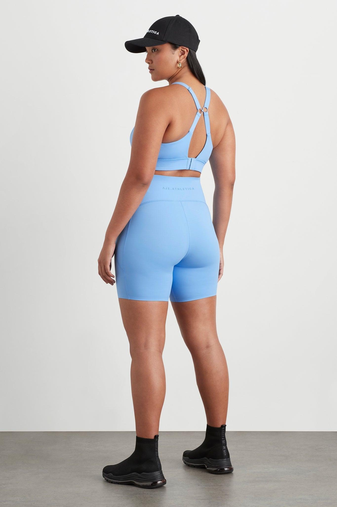 High Rise Mid Length Bike Short 615 Product Image