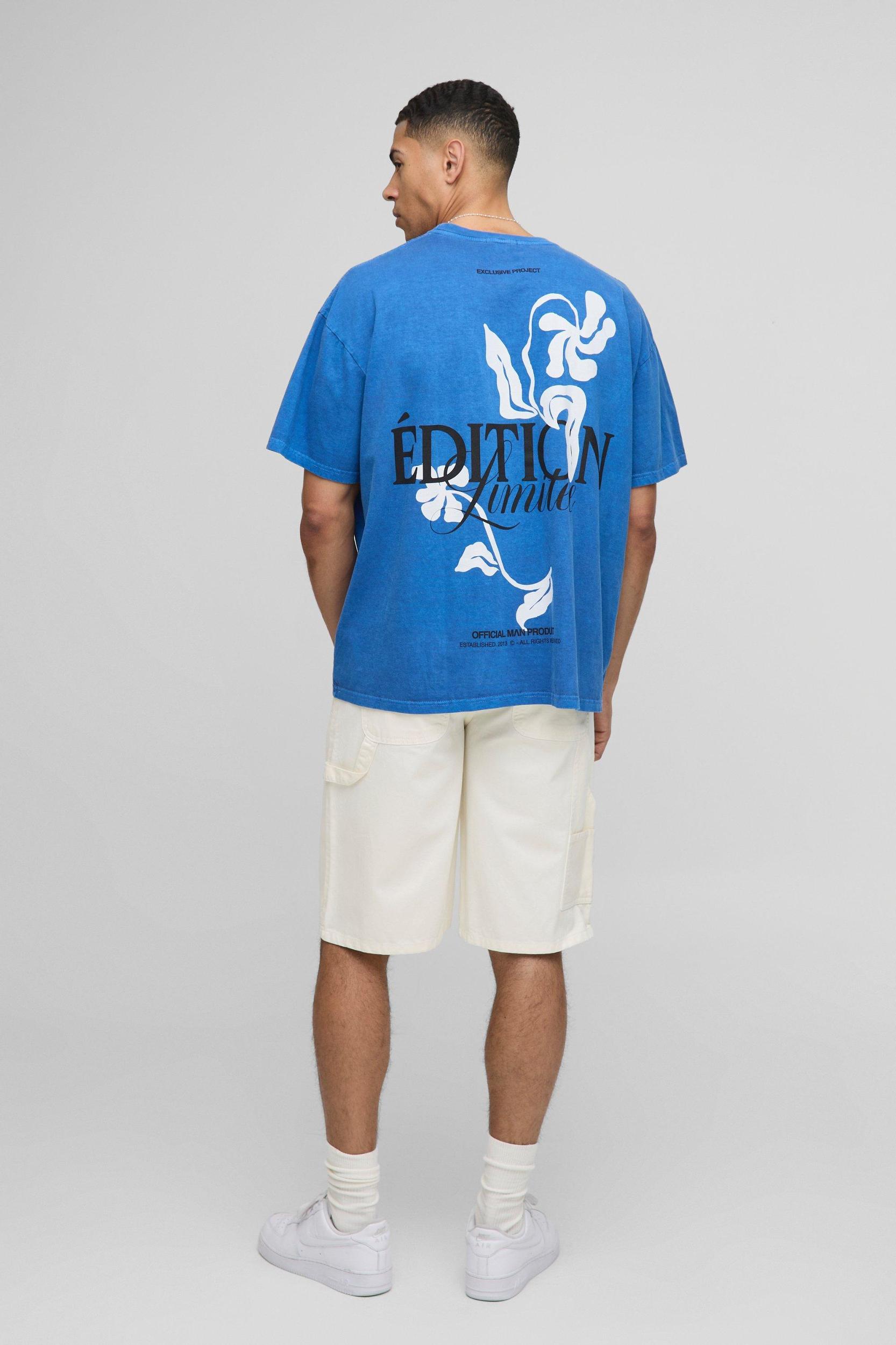 Relaxed Long Length Overdye Carpenter Shorts | boohooMAN USA Product Image