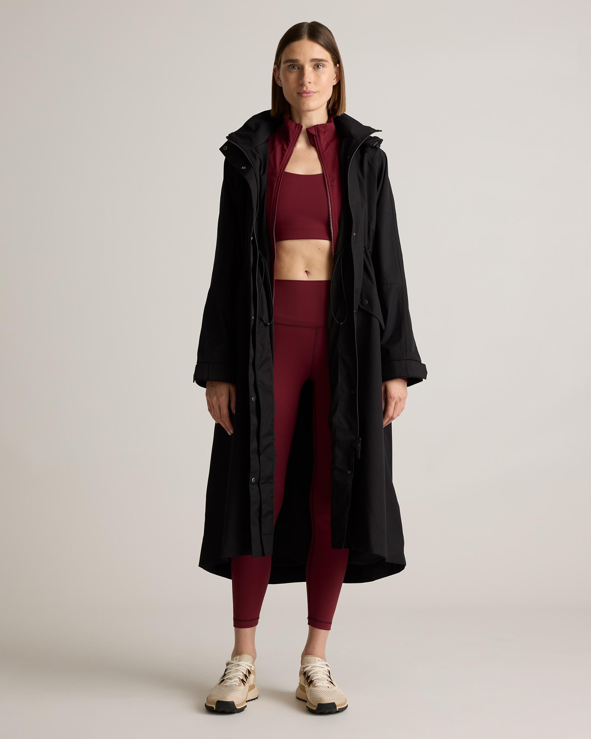 Quince | Women's Weatherproof Rain Trench Coat Polyester/Recycled Polyester Blend Product Image