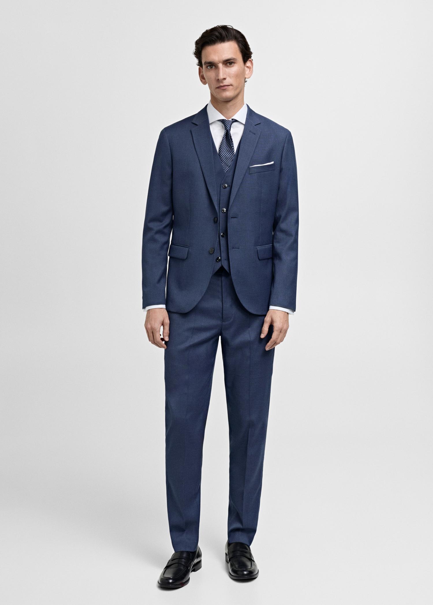 Paris super slim-fit suit vest - Men | MANGO USA Product Image