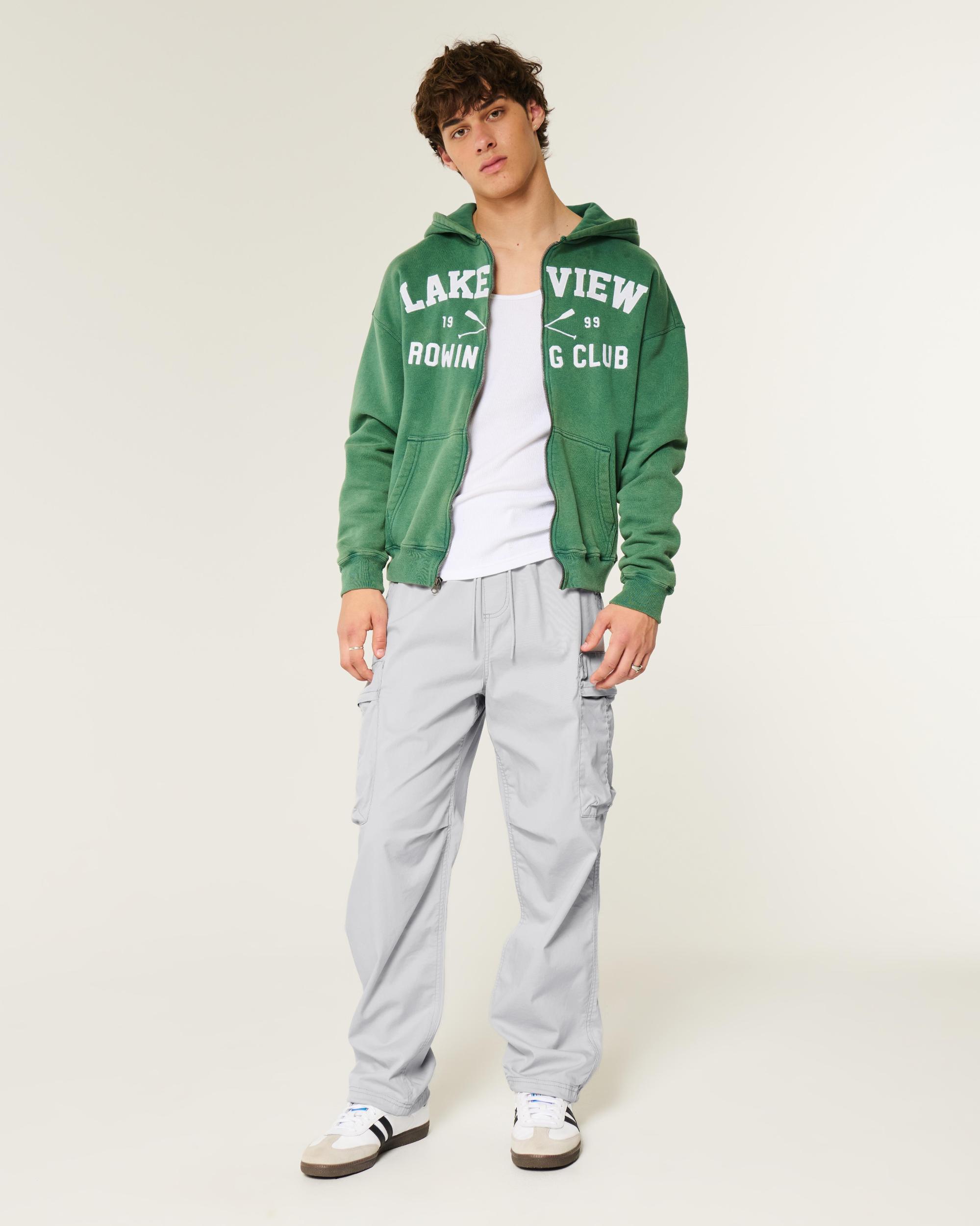 Baggy Cargo Pull-On Pants Product Image
