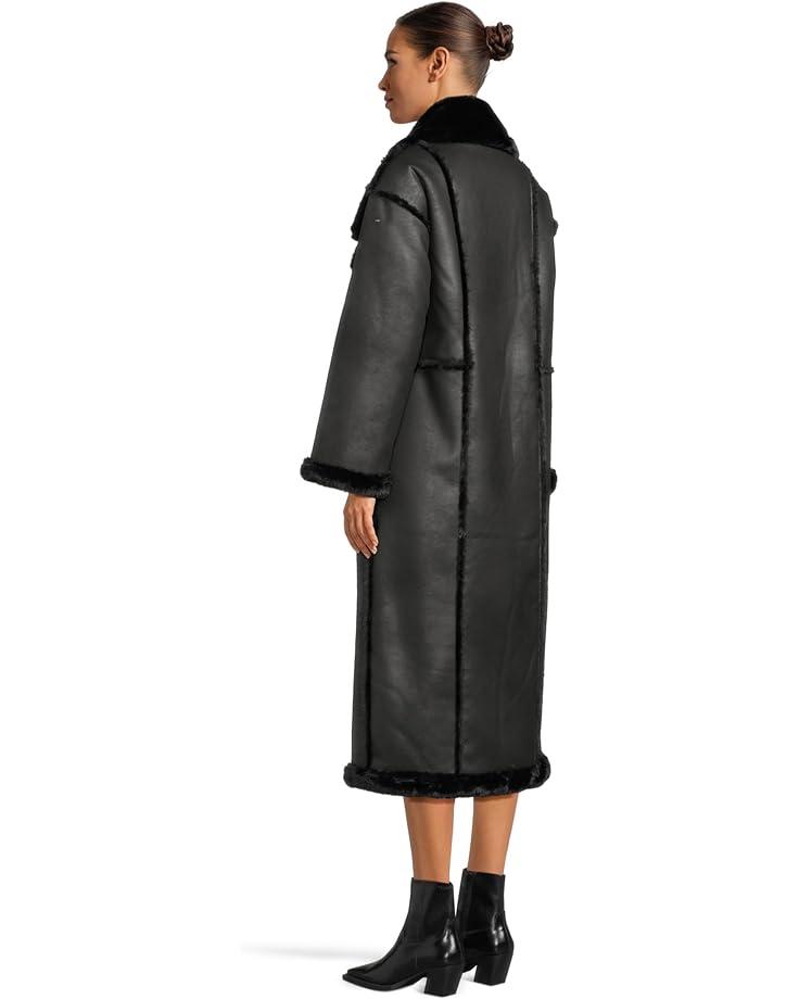 Women's Avec Les Filles Faux Shearling Maxi Coat Product Image