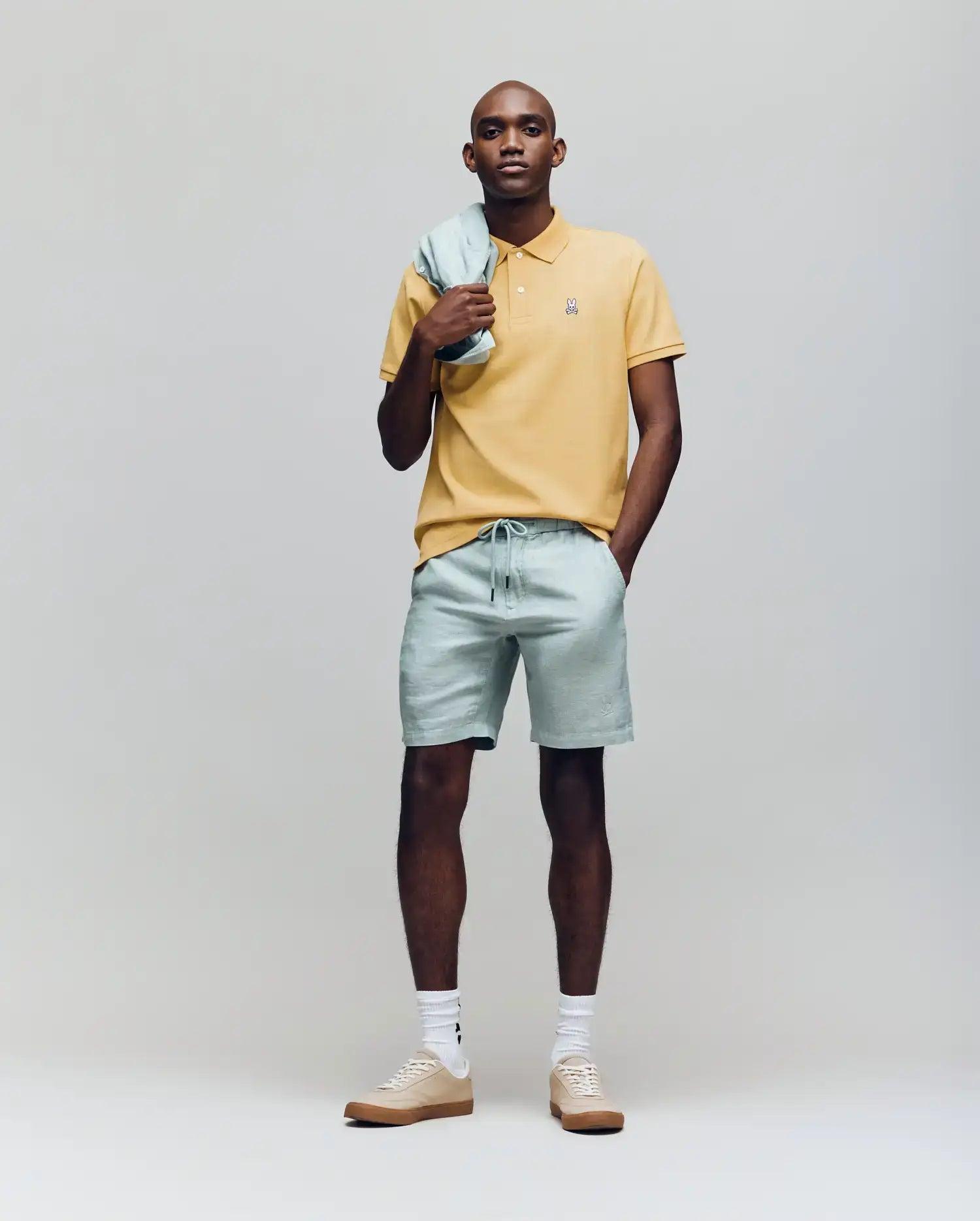 MENS CLASSIC PIQUE POLO - B6K001F200 Male Product Image