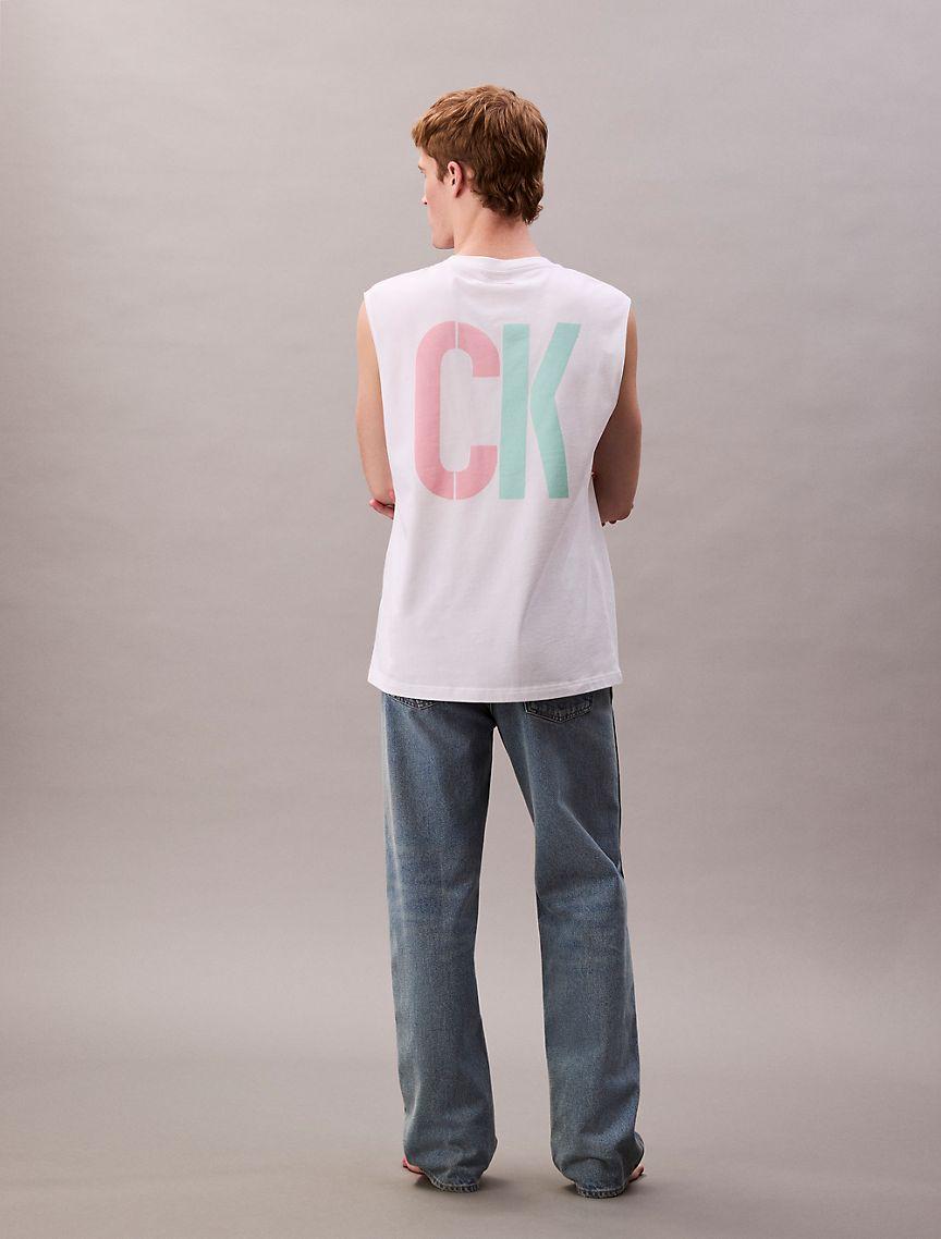 Marc Hundley Pride Viva Love Relaxed Tank Top Product Image