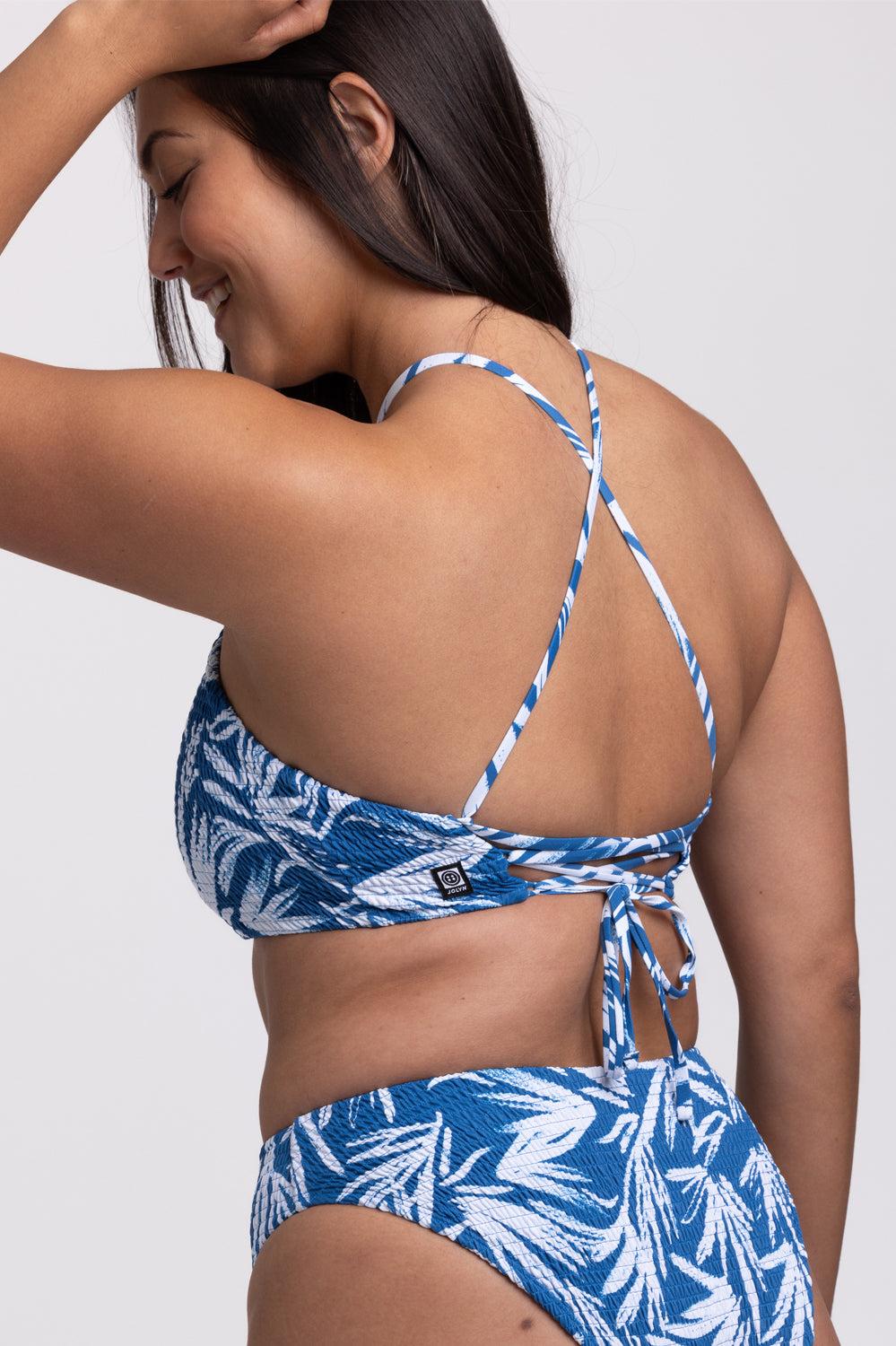 Luna Smocked Bikini Top - Retrobana Female Product Image