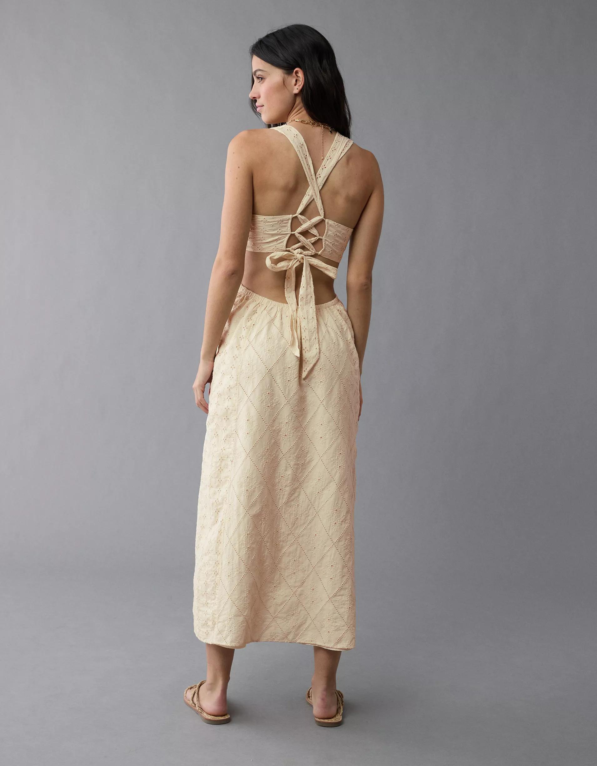 AE Cut-Out Midi Dress Product Image