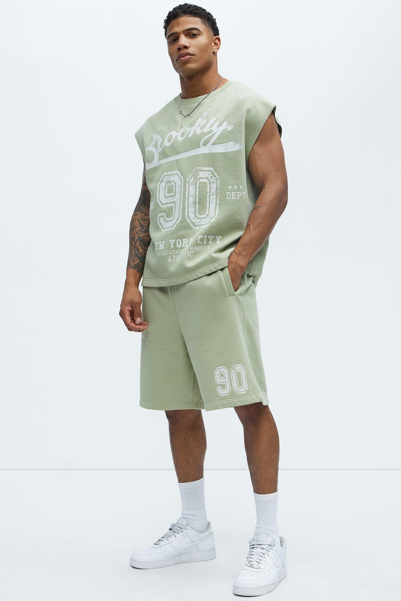 90s Sweatshorts - Green Product Image