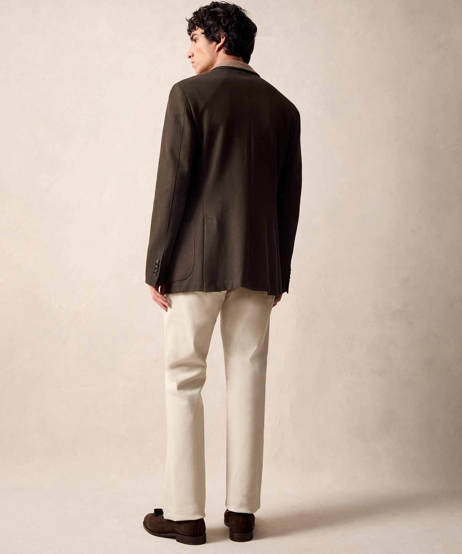 Italian Knit Sport Coat in Espresso Bean Product Image