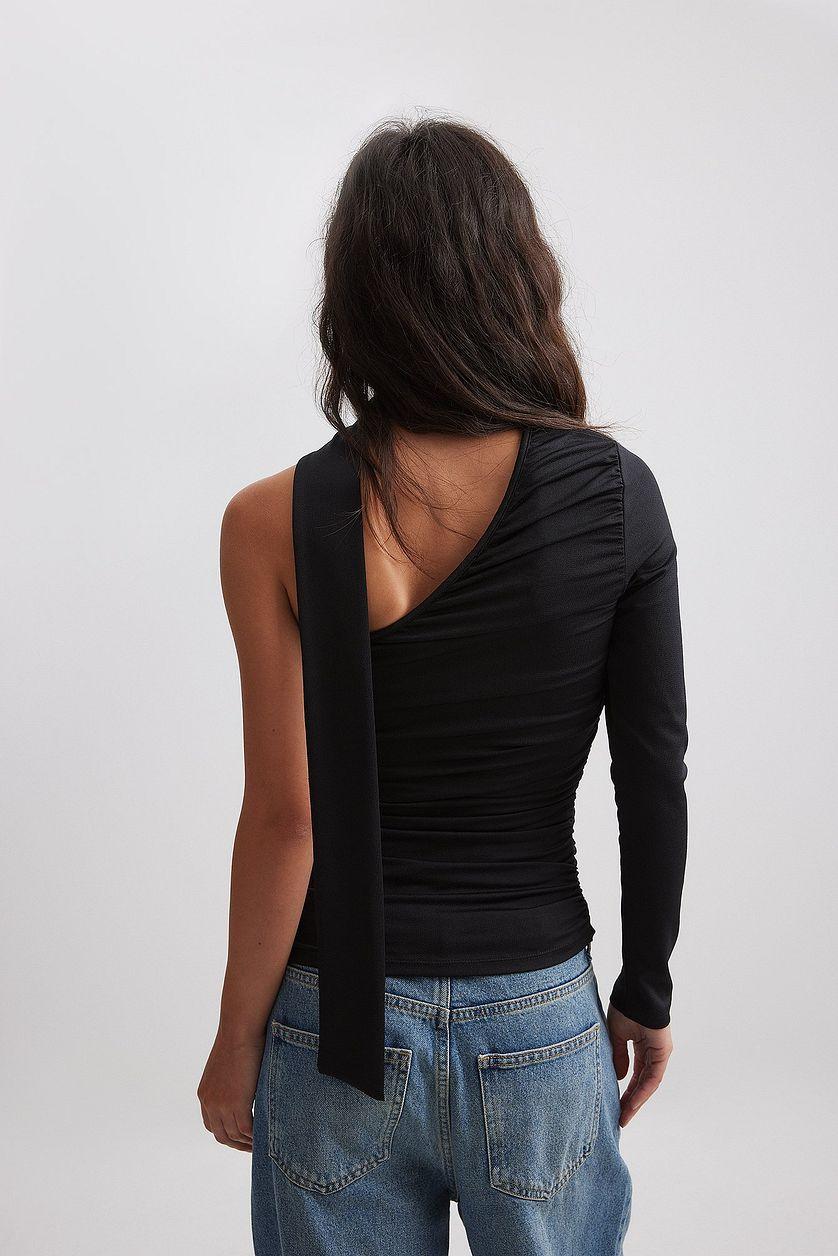 Off Shoulder Scarf Top Product Image