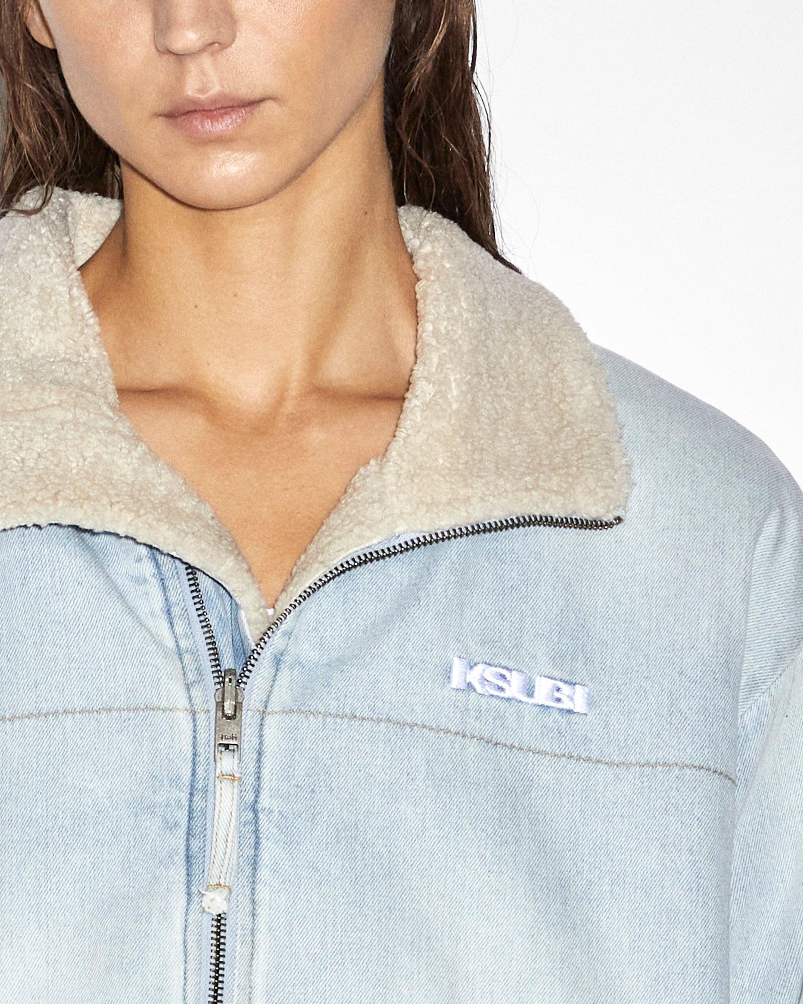 REVERSIBLE PUFFER JACKET DRIFT / TAN Female Product Image