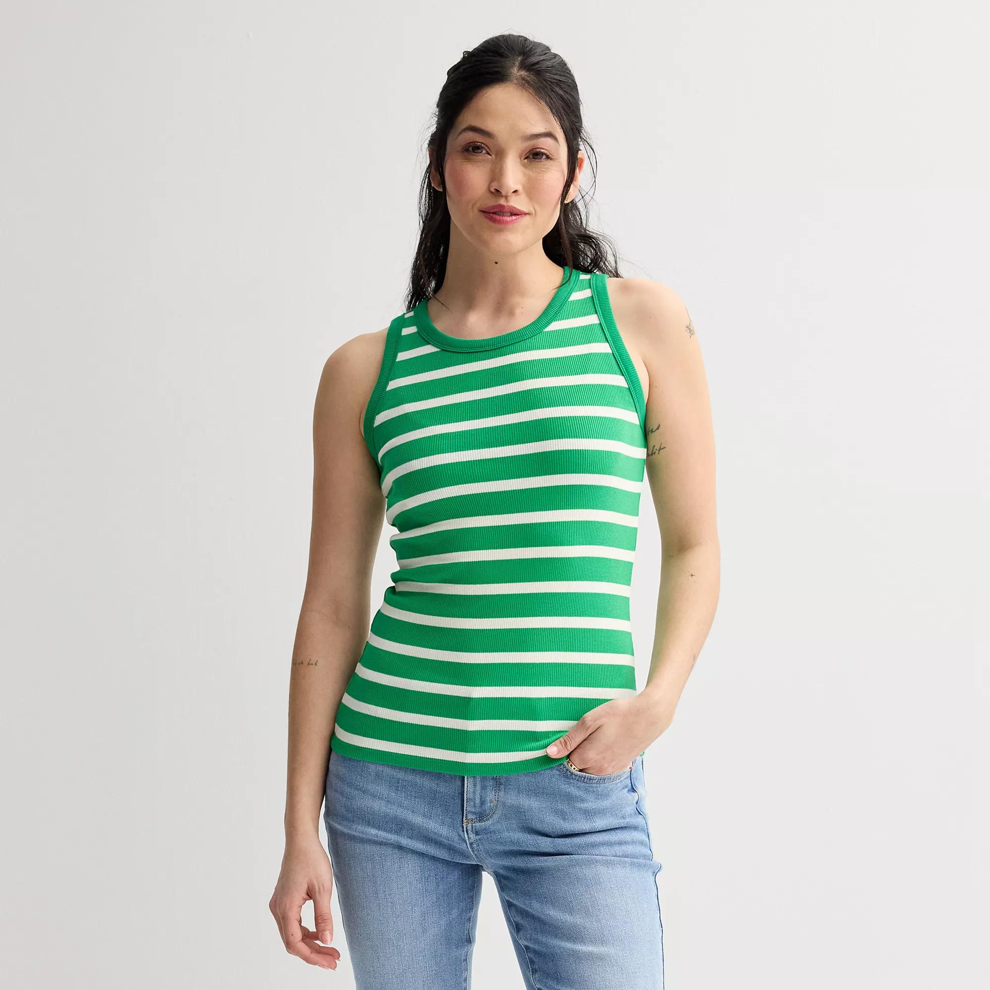 Women's Sonoma Goods For Life® High Neck Layering Tank Top,  Product Image