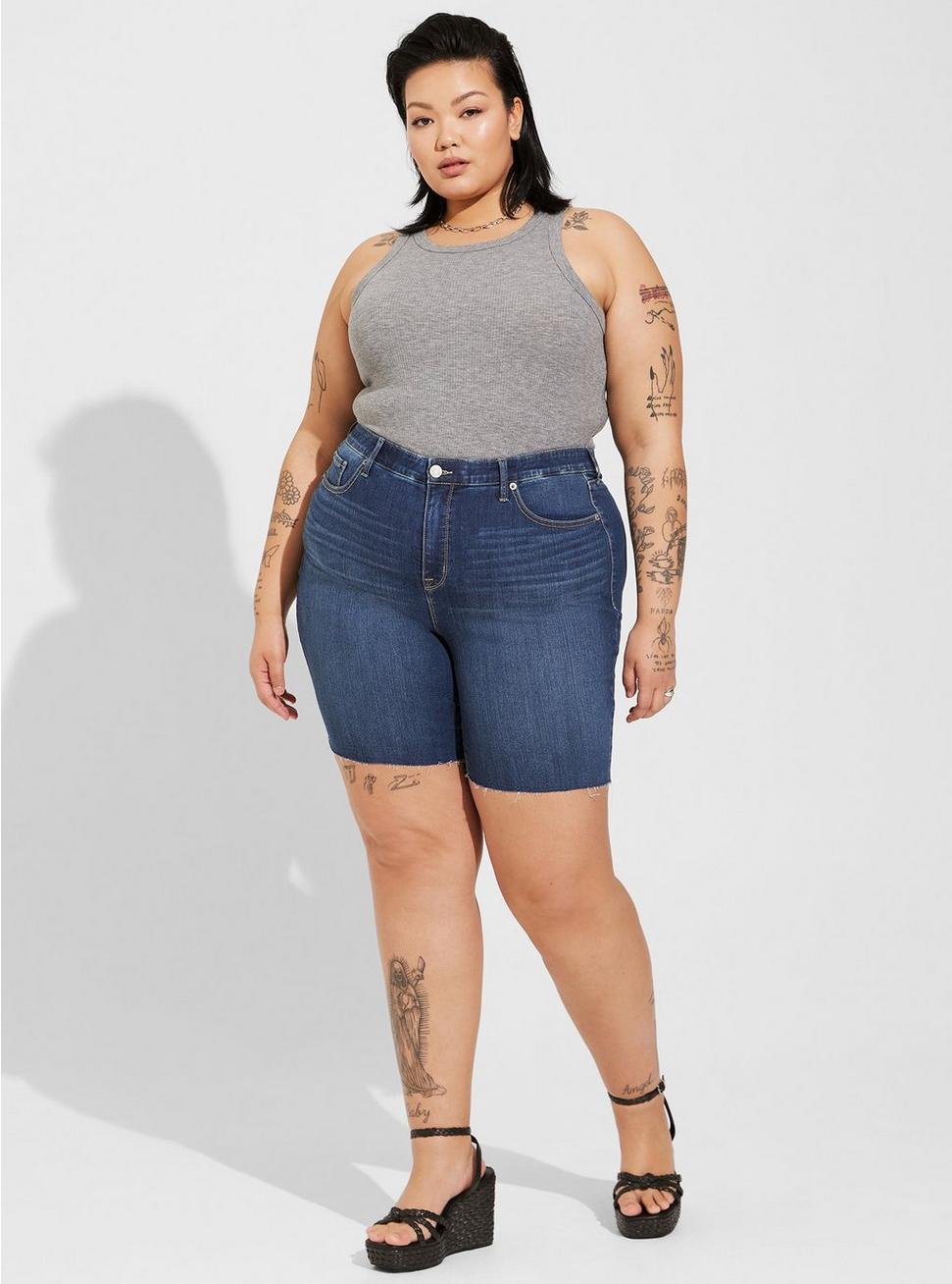 Ribbed High Neck Tank Top Product Image