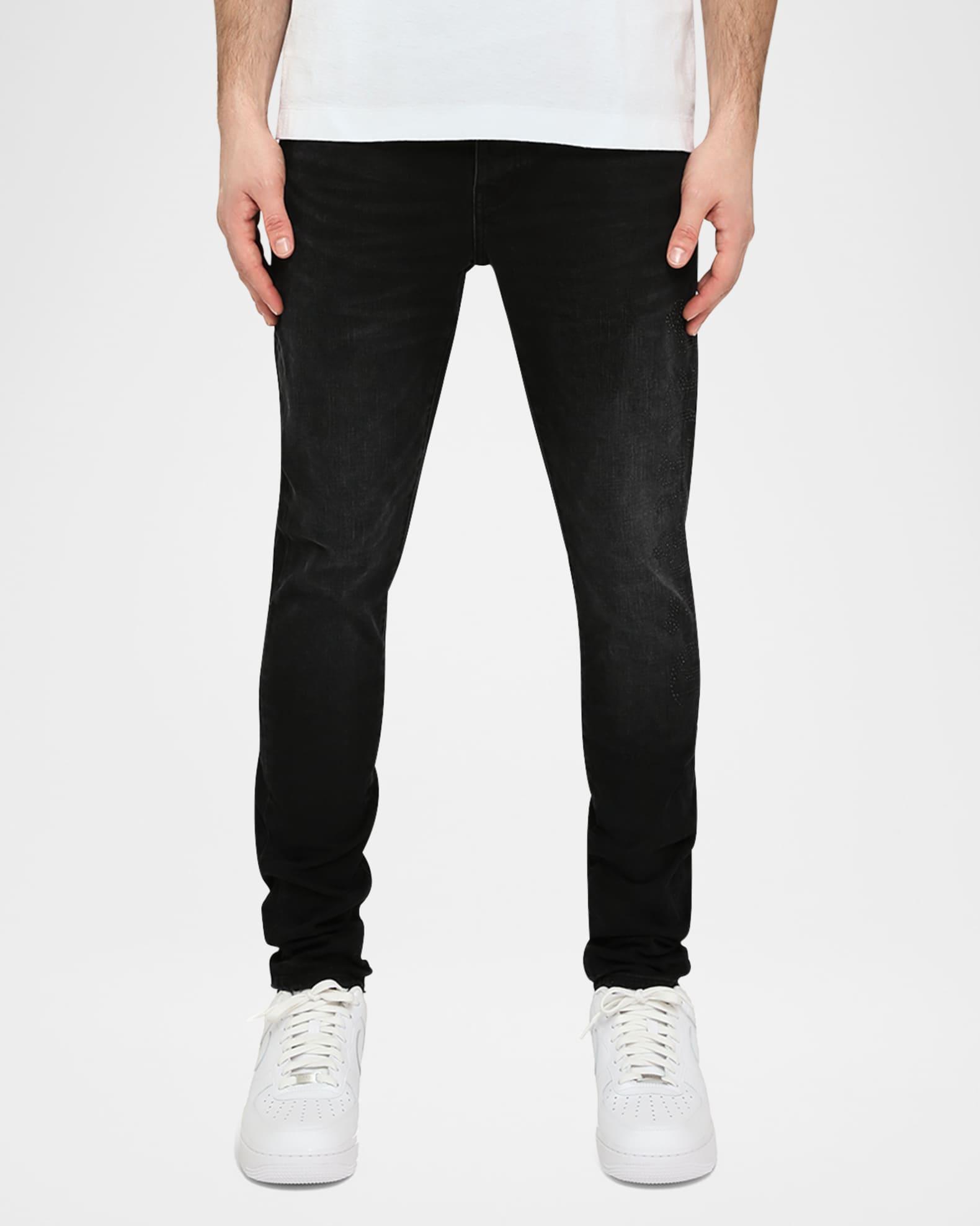 Men's Skinny Hotfix Logo Jeans Product Image