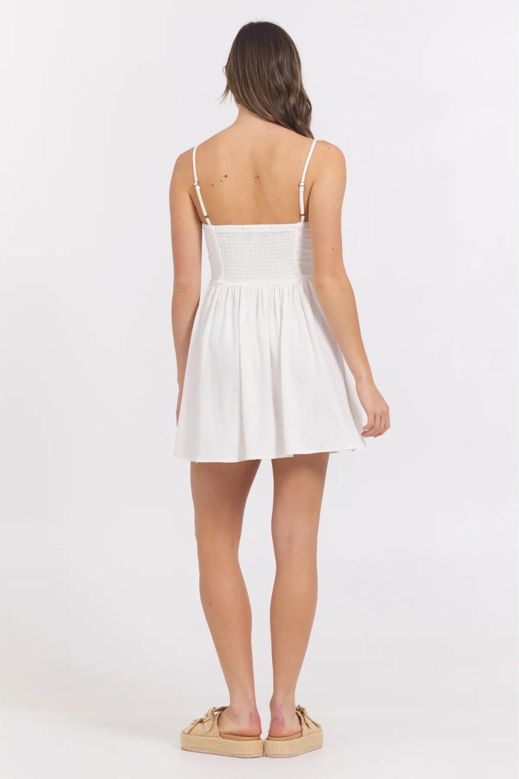 Stitch Detail Mini Dress Product Image