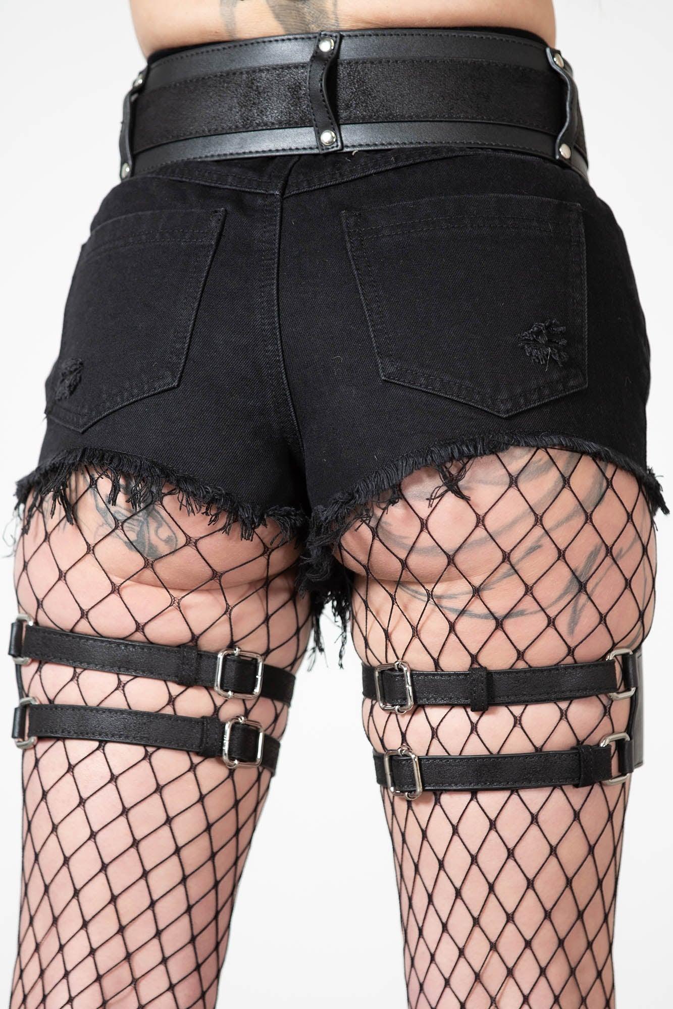 Sky High Leg Harness - Resurrect Female Product Image