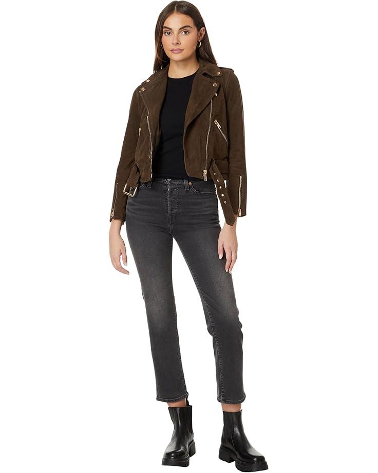 Women's AllSaints Suede Balfern Biker Product Image