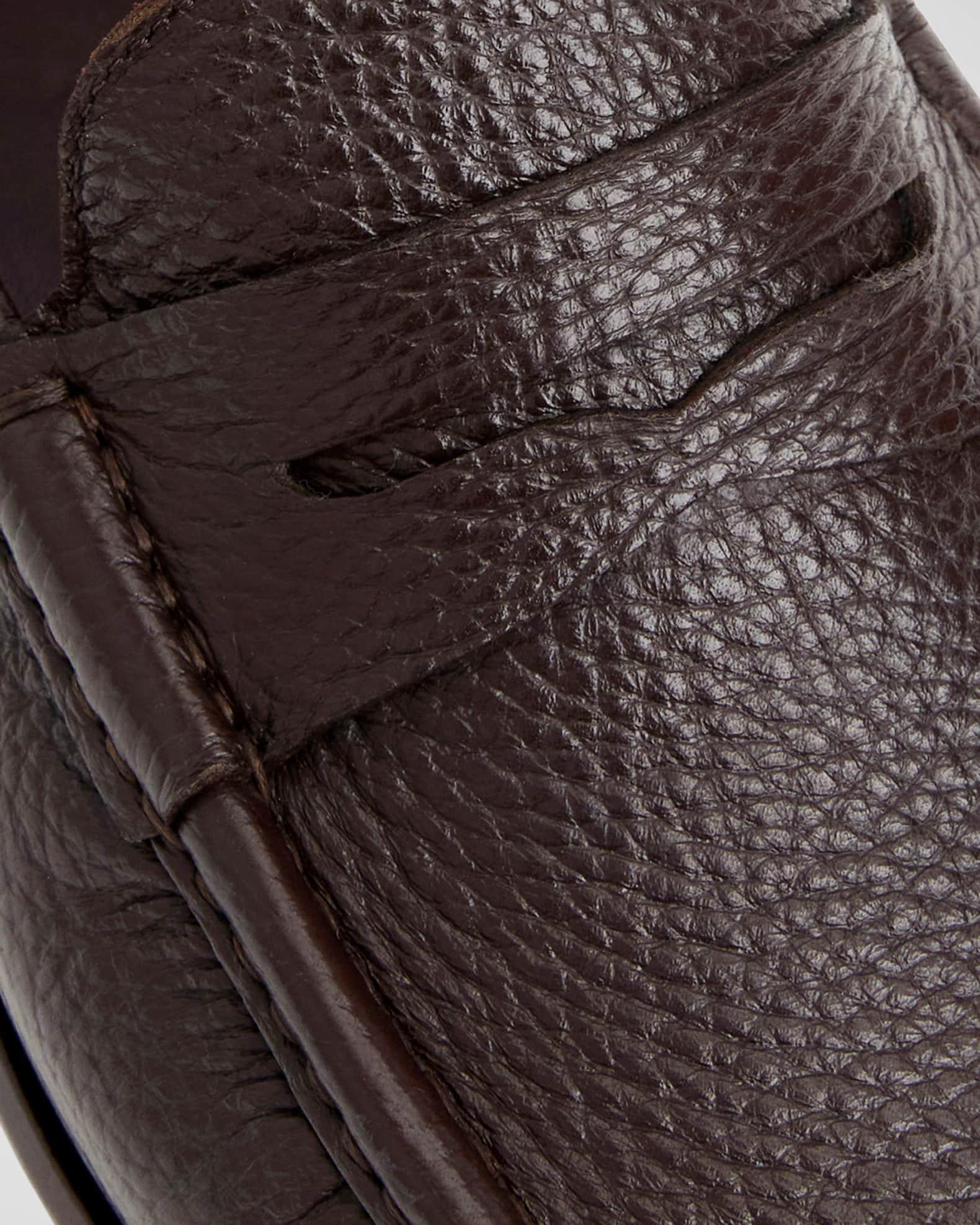 Men's Tonio Leather Penny Loafers Product Image