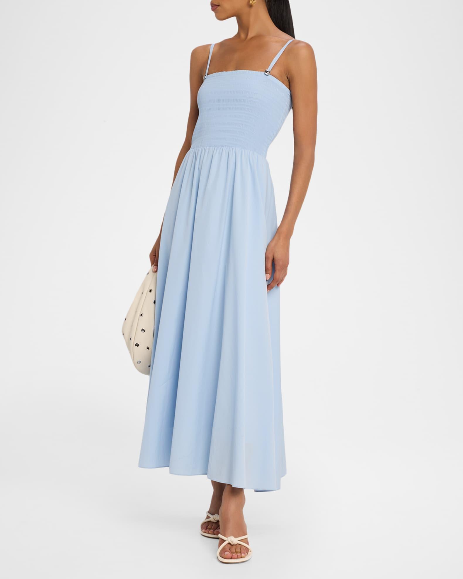 Hallie Poplin Midi Dress Product Image