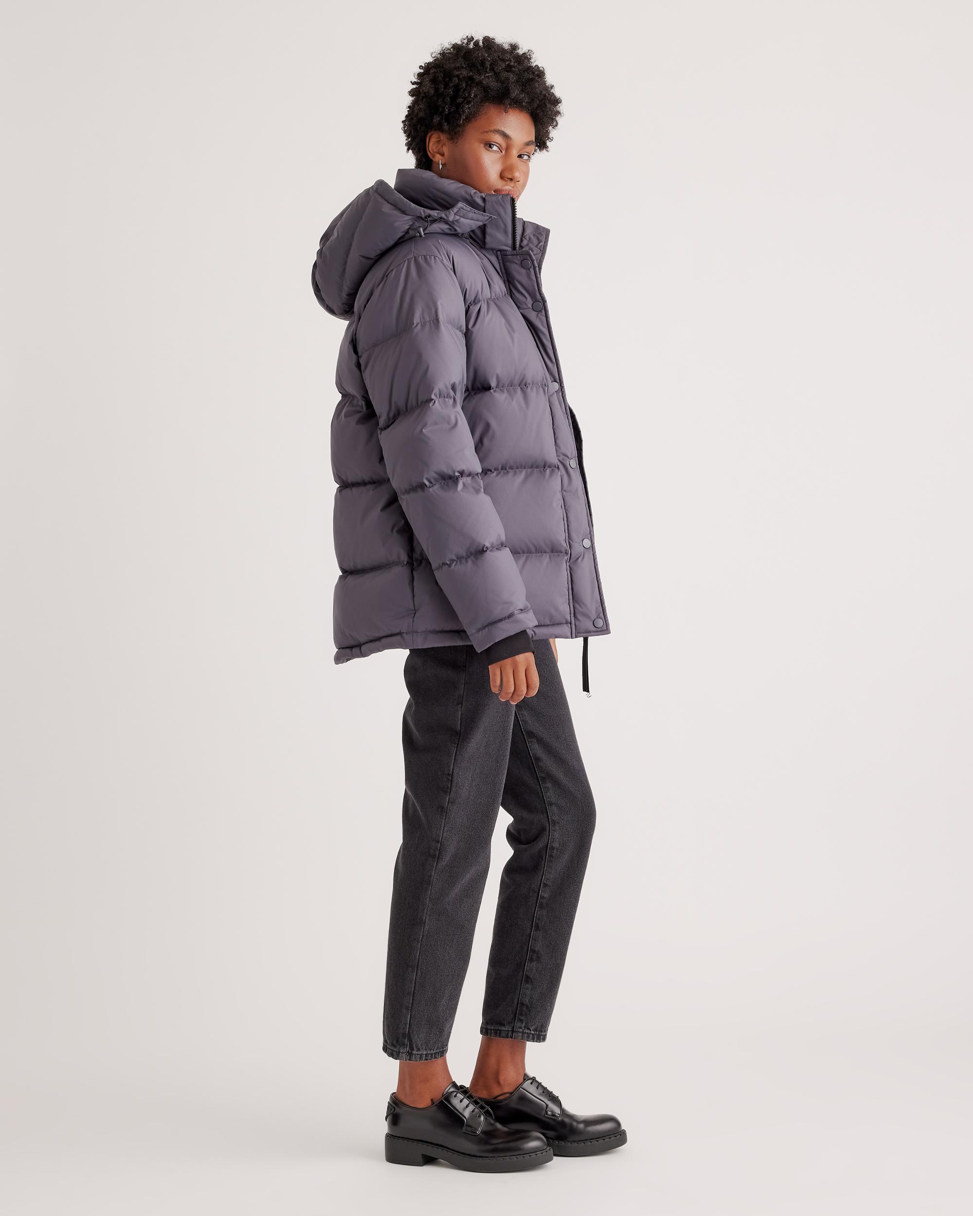 Quince | Women's Responsible Down Cropped Puffer Jacket Size XS, Recycled Polyester Product Image
