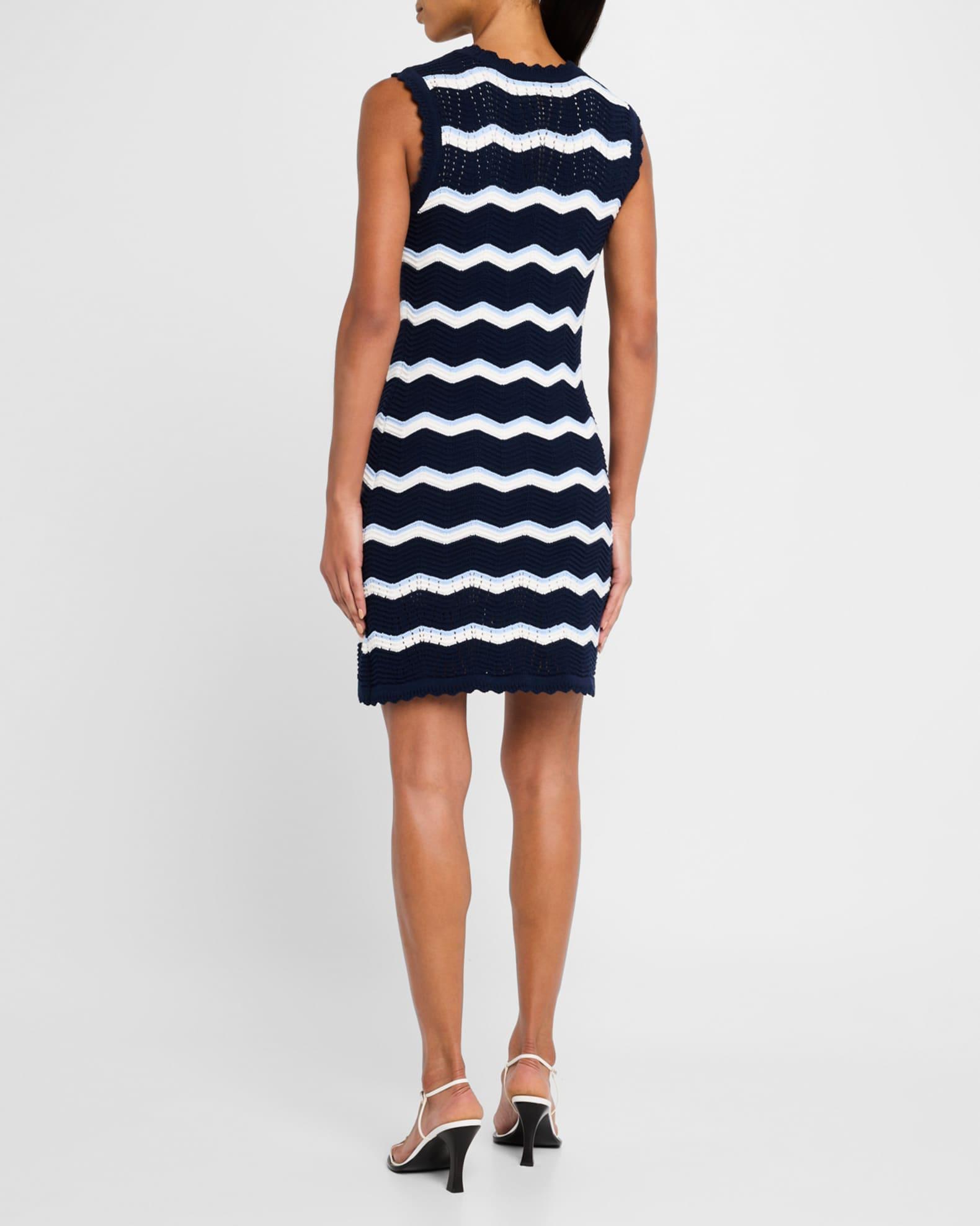 Templeton Sleeveless Stripe Knit Dress Product Image