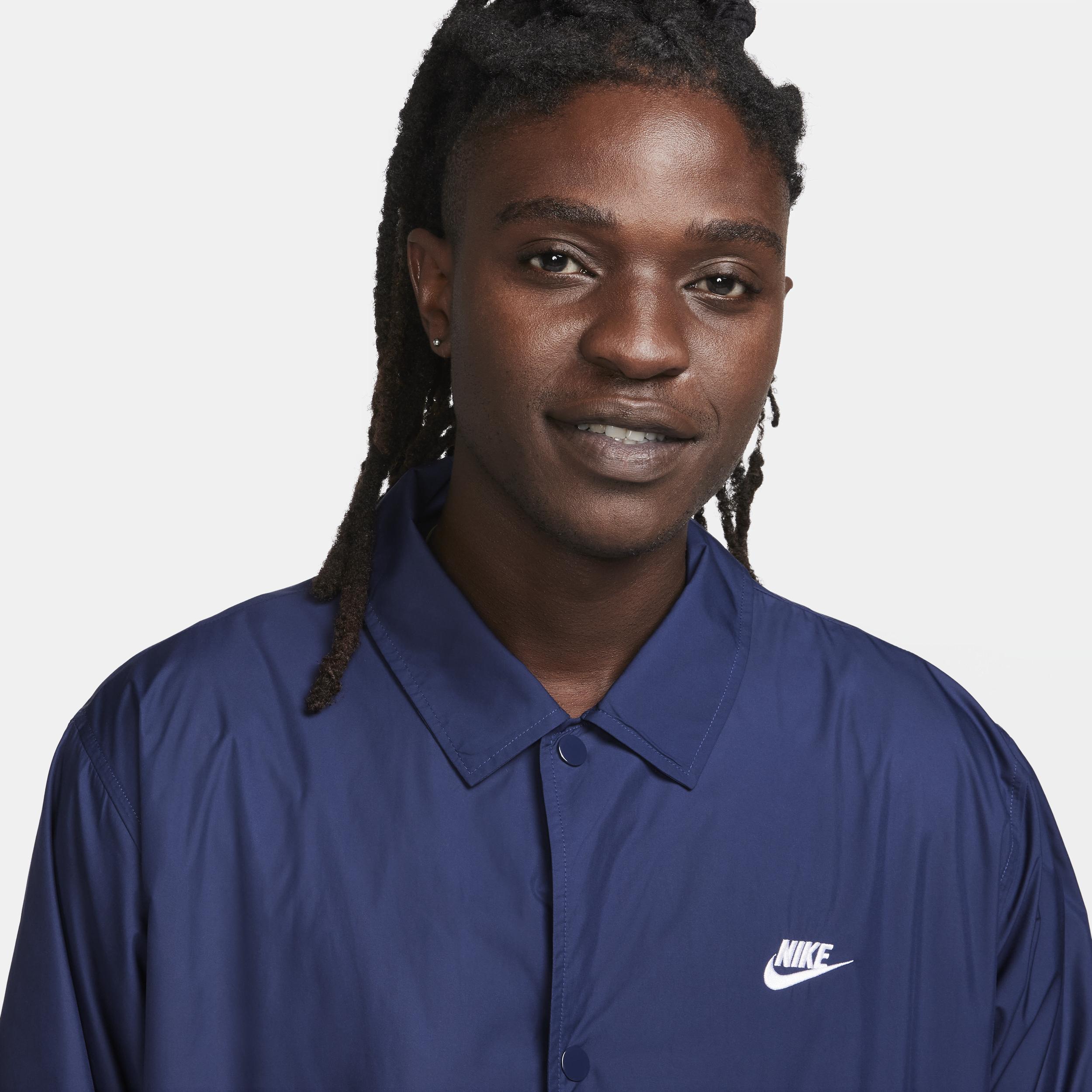 Nike Mens Club Coaches Jacket | FN3316-410 Product Image