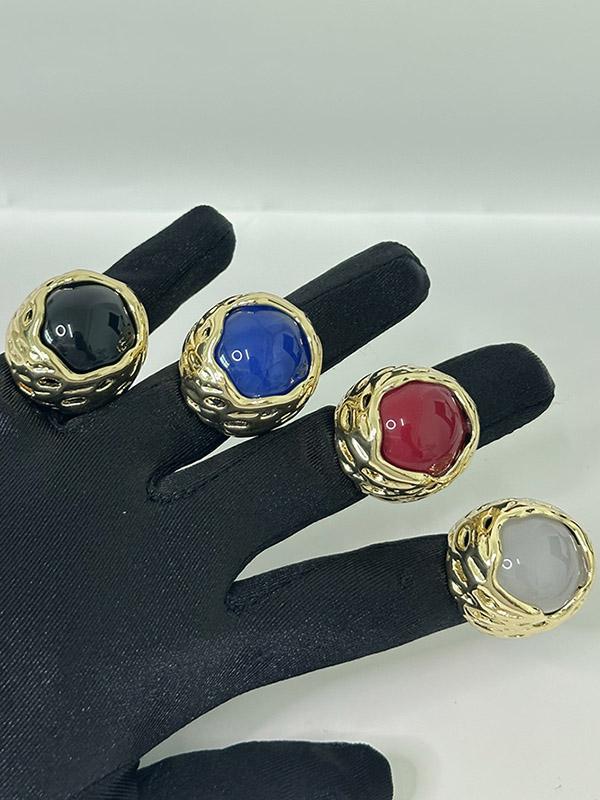 Geometric Shiny Rings Accessories Product Image