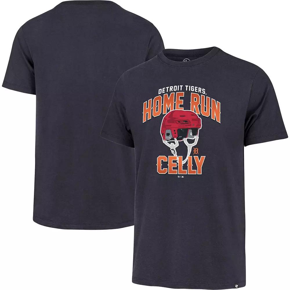 Men's '47 Navy Detroit Tigers HR Celebration T-Shirt,  Product Image