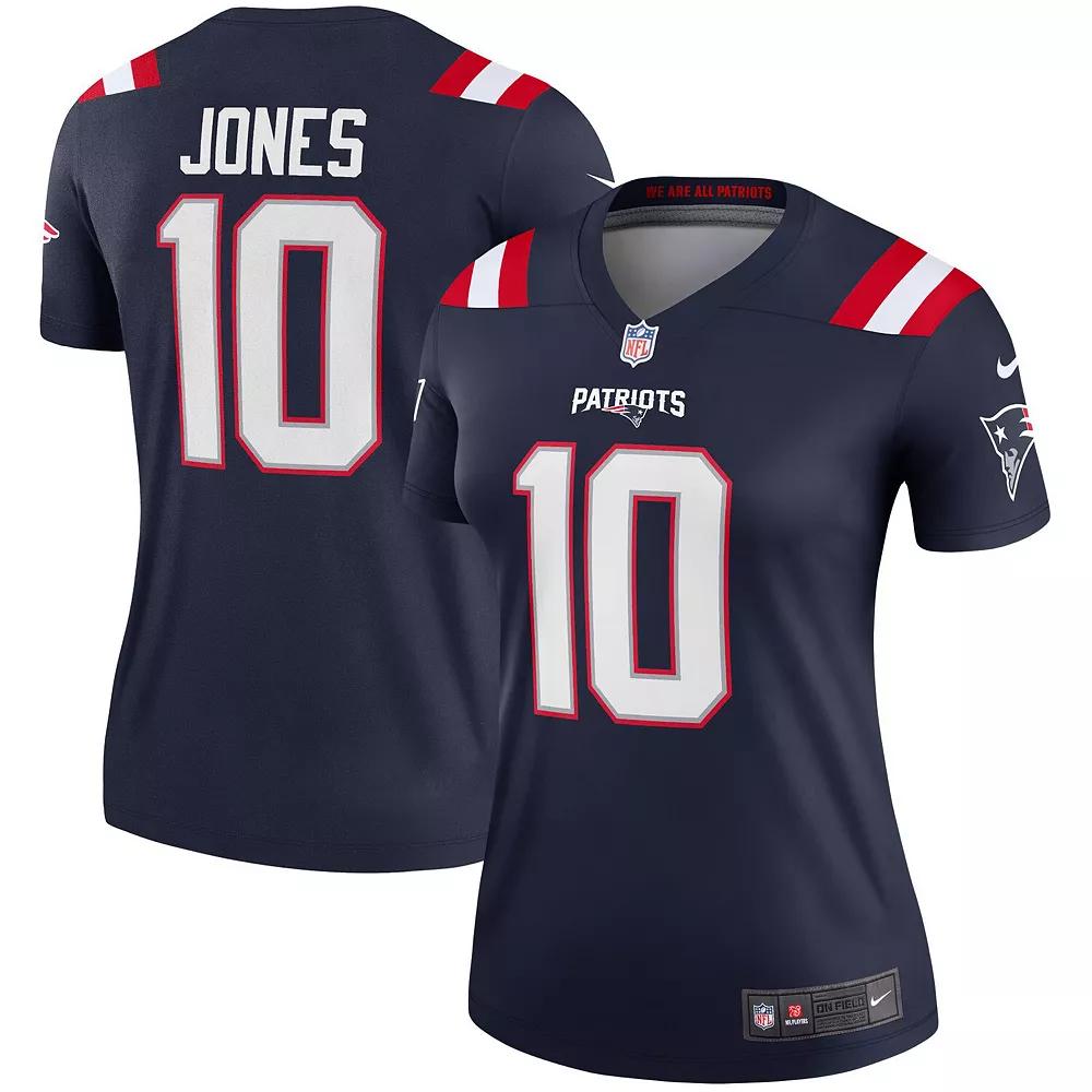 Women's Nike Mac Jones Navy New England Patriots Legend Jersey, Size: Small, Blue Product Image
