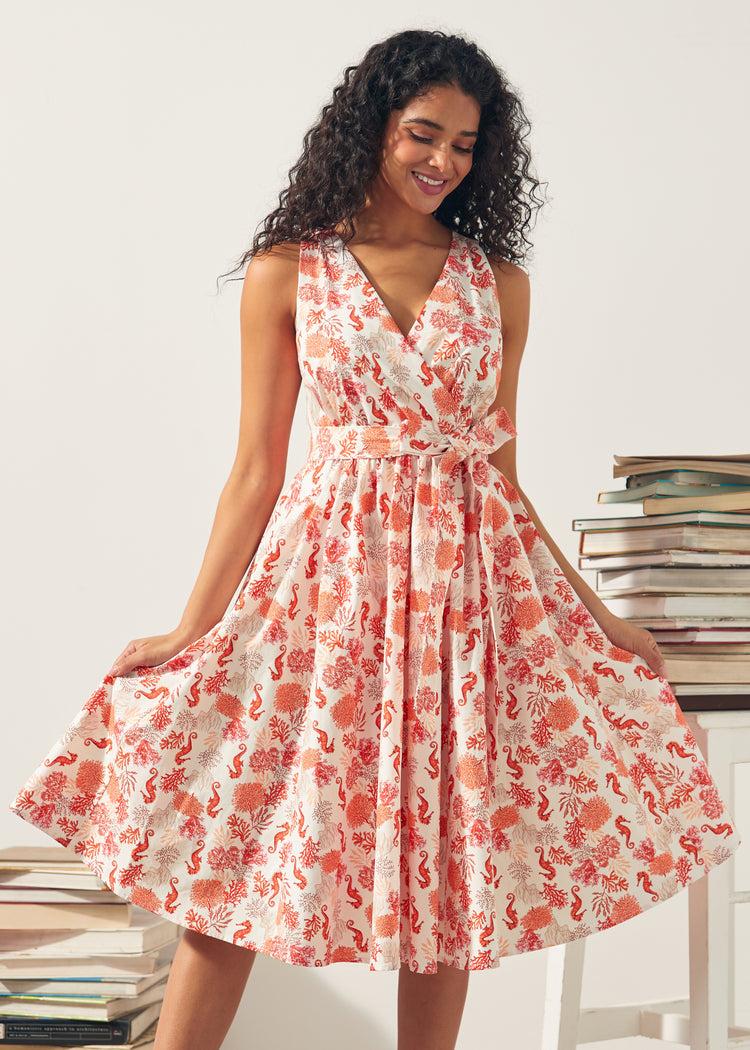 Instant Energy Faux-Wrap Dress Product Image