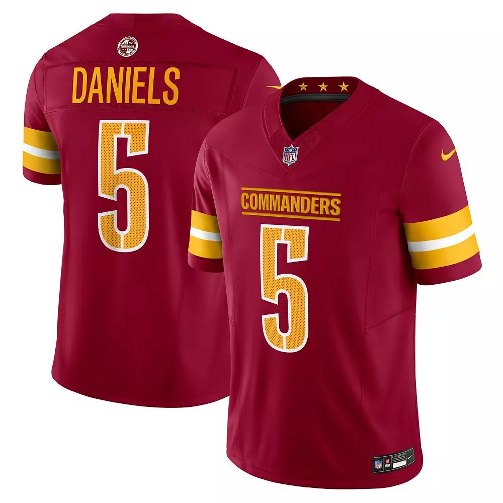 Jayden Daniels Washington Commanders Nike Mens Dri-FIT NFL Limited Jersey | 31NMWSLH9EF-ZZ6 Product Image