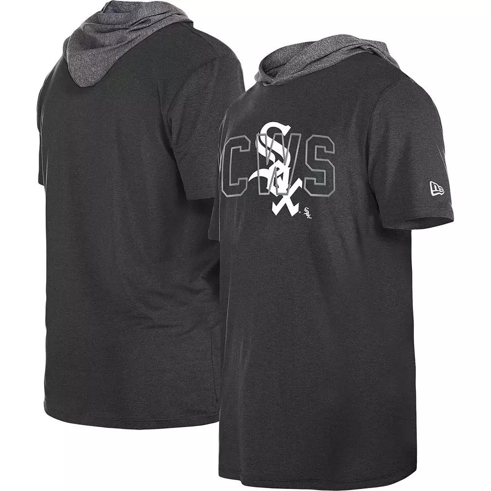 Men's New Era Black Chicago White Sox Team Hoodie T-Shirt,  Product Image