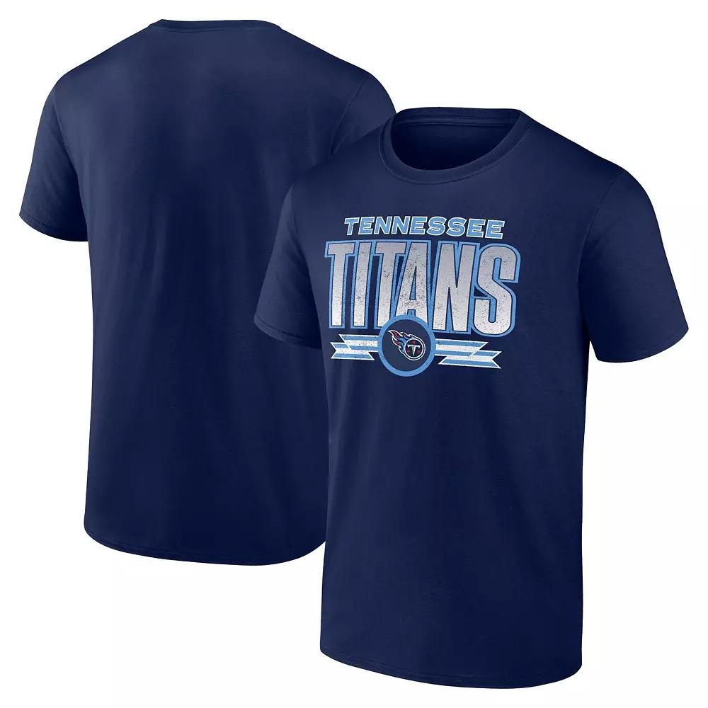 Men's Fanatics Navy Tennessee Titans Fading Out T-Shirt,  Product Image