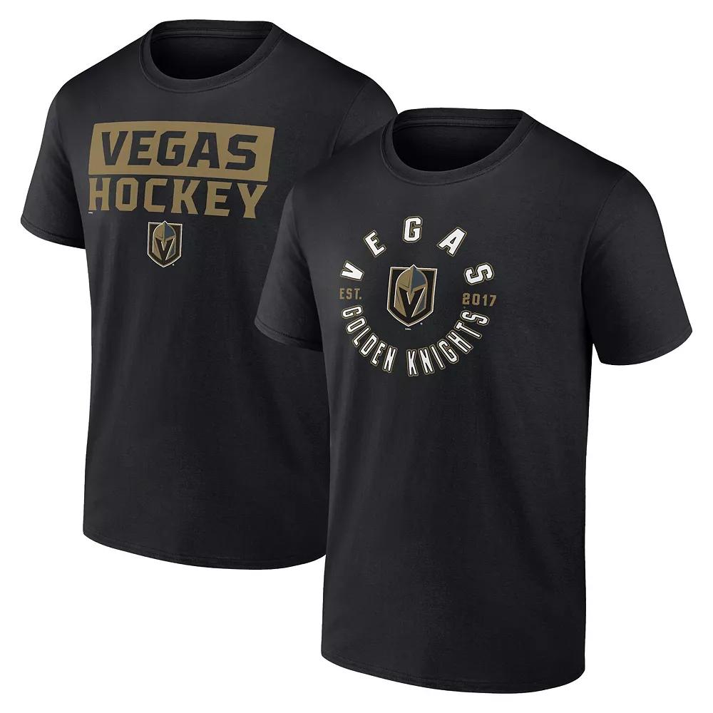 Men's Fanatics Vegas Golden Knights Serve T-Shirt Combo Pack,  Product Image